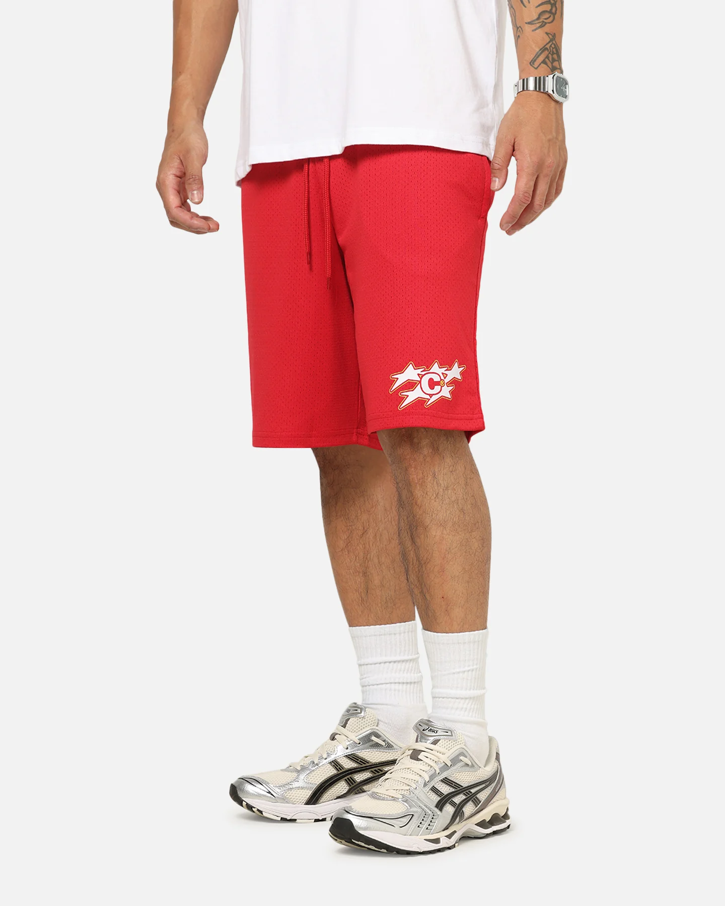 Carre Sideline Basketball Shorts Red - Image 5