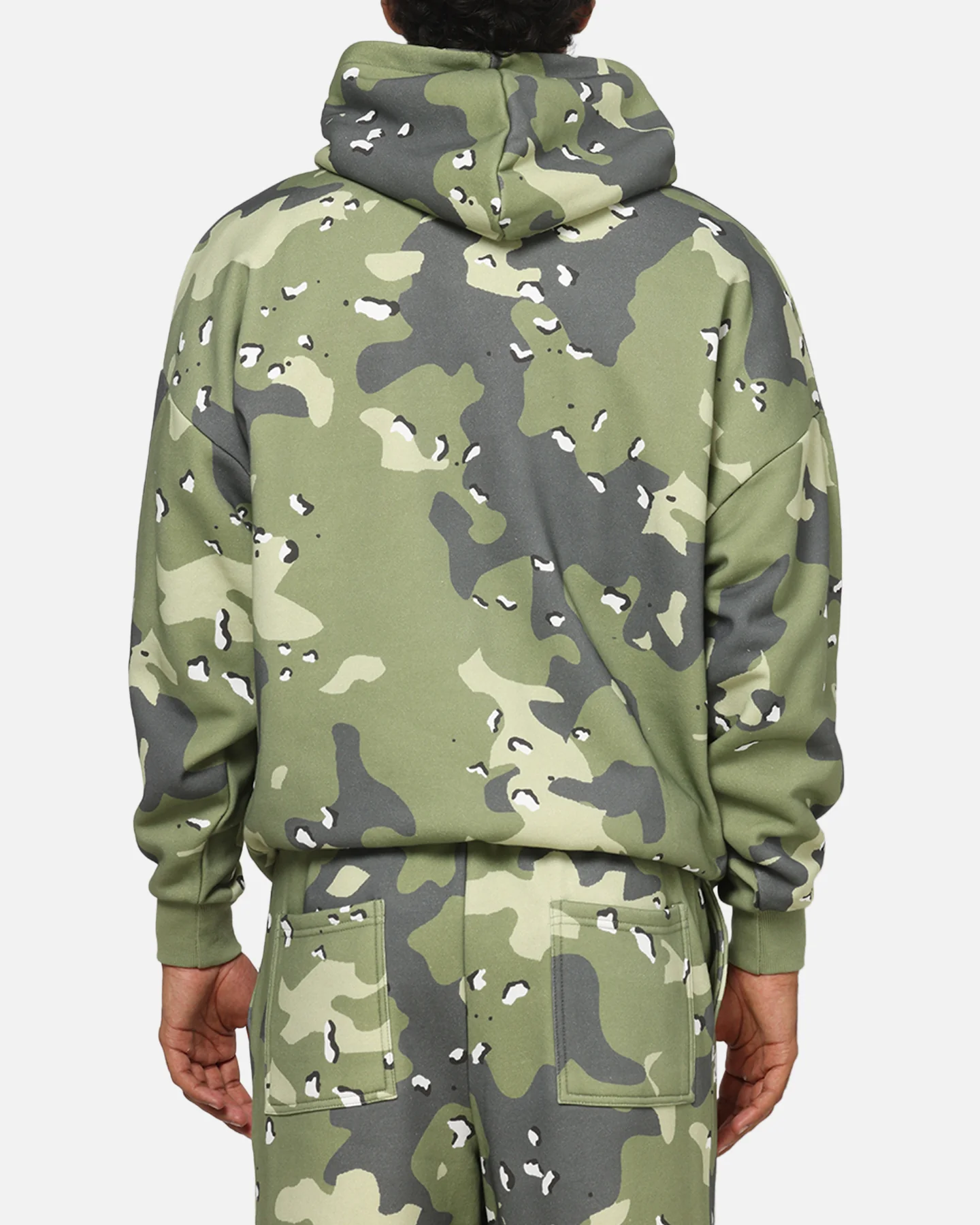 Carre Sideline Hoodie Green Camo - Image 2