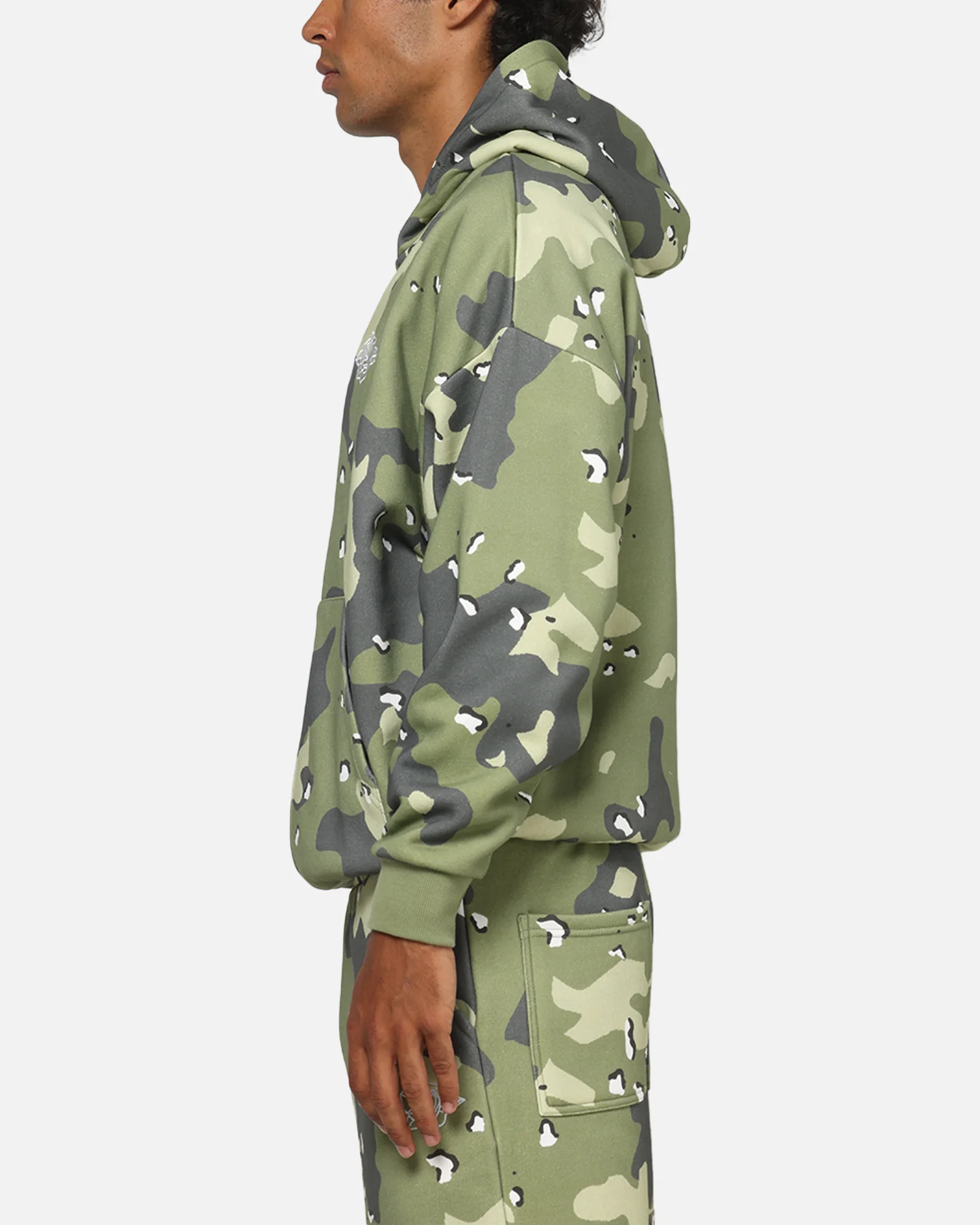 Carre Sideline Hoodie Green Camo - Image 6