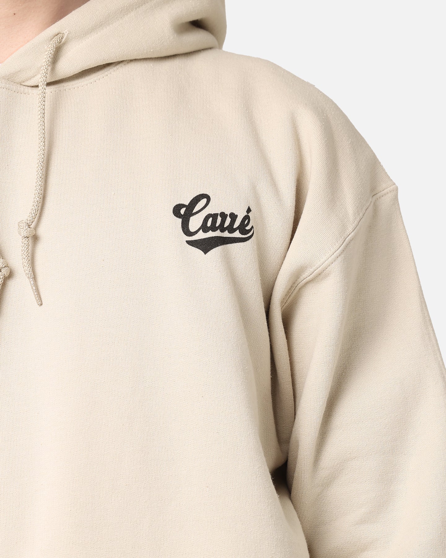 Carre Simplicite Hoodie Sand - Image 4