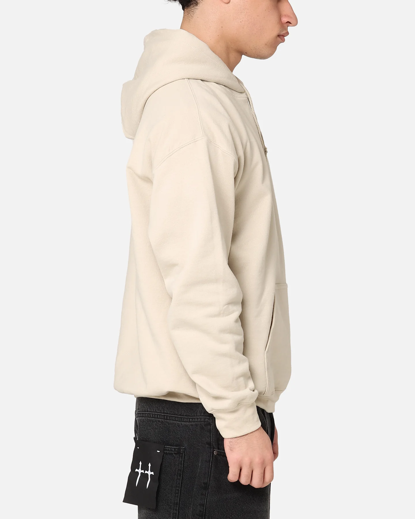 Carre Simplicite Hoodie Sand - Image 5