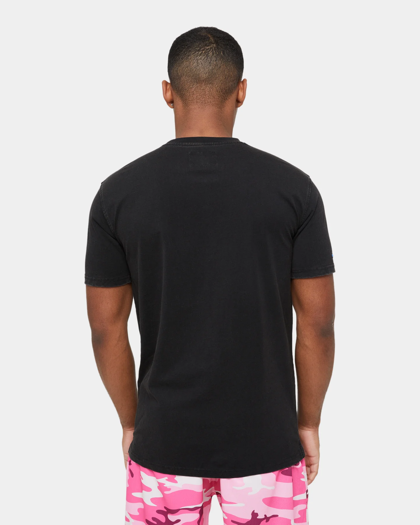 Carre Skull & Rose Vintage T-Shirt Washed Black - Image 5