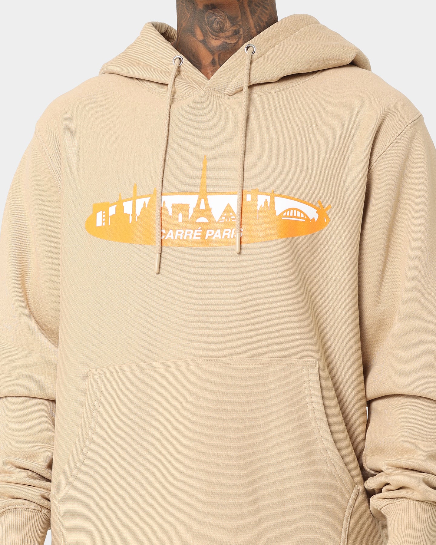Carre Skyline Hoodie Stone - Image 3