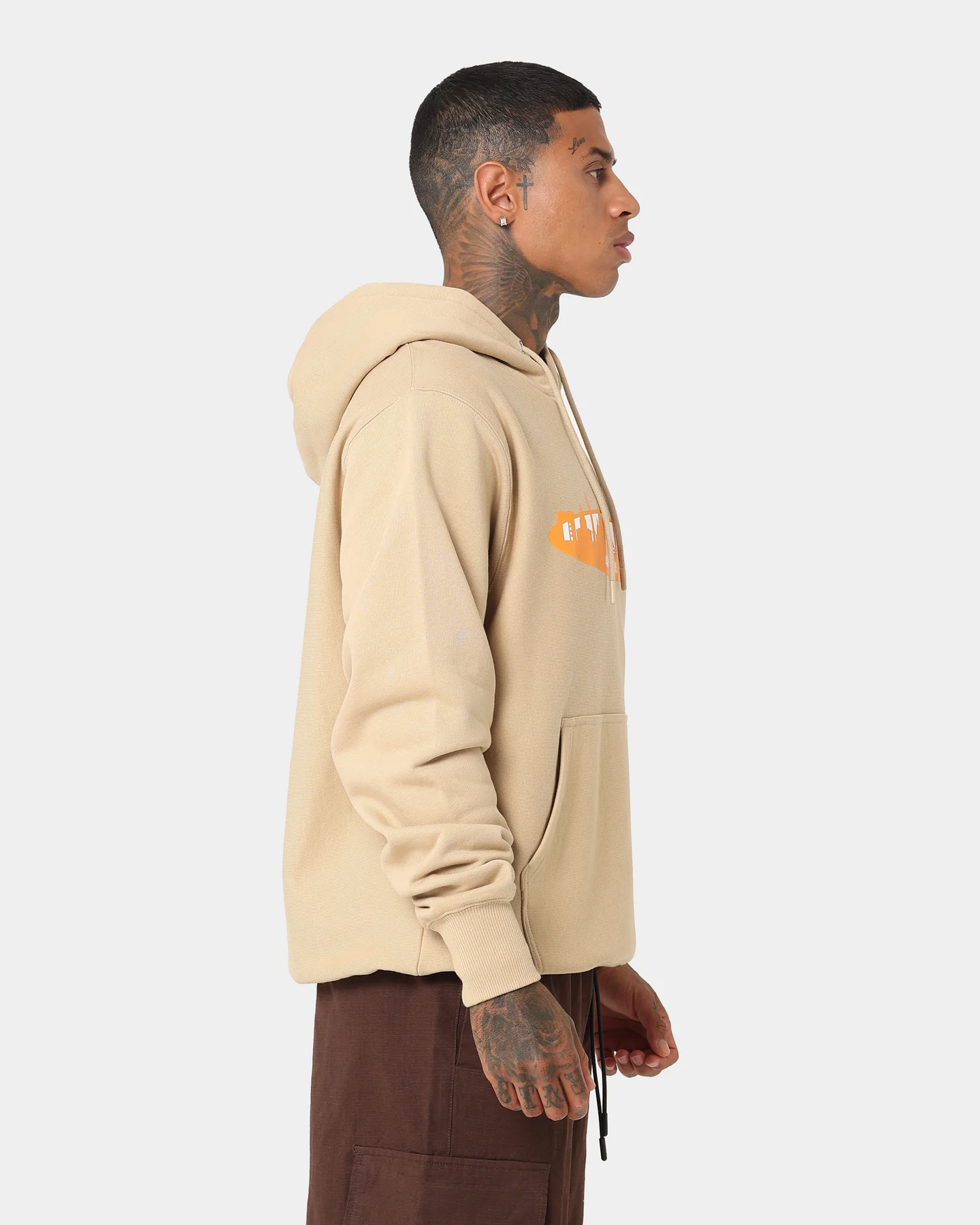 Carre Skyline Hoodie Stone - Image 5