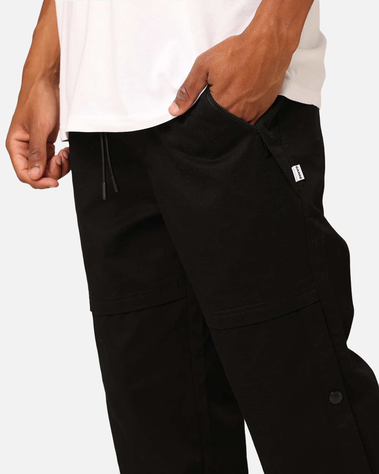 Carre Snapped Pants Black - Image 4