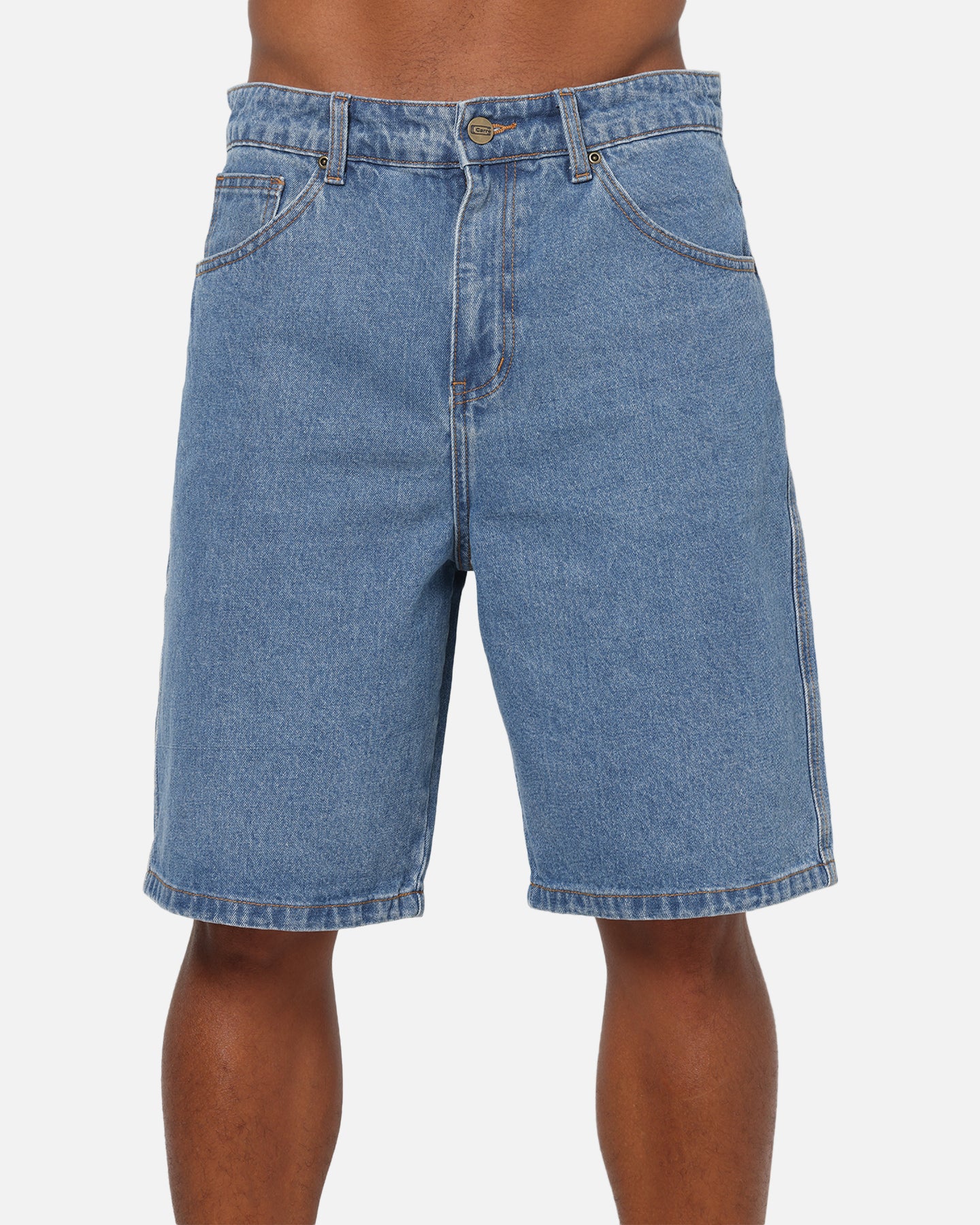 Carre Solace Baggy Jorts Mid Blue - Image 7