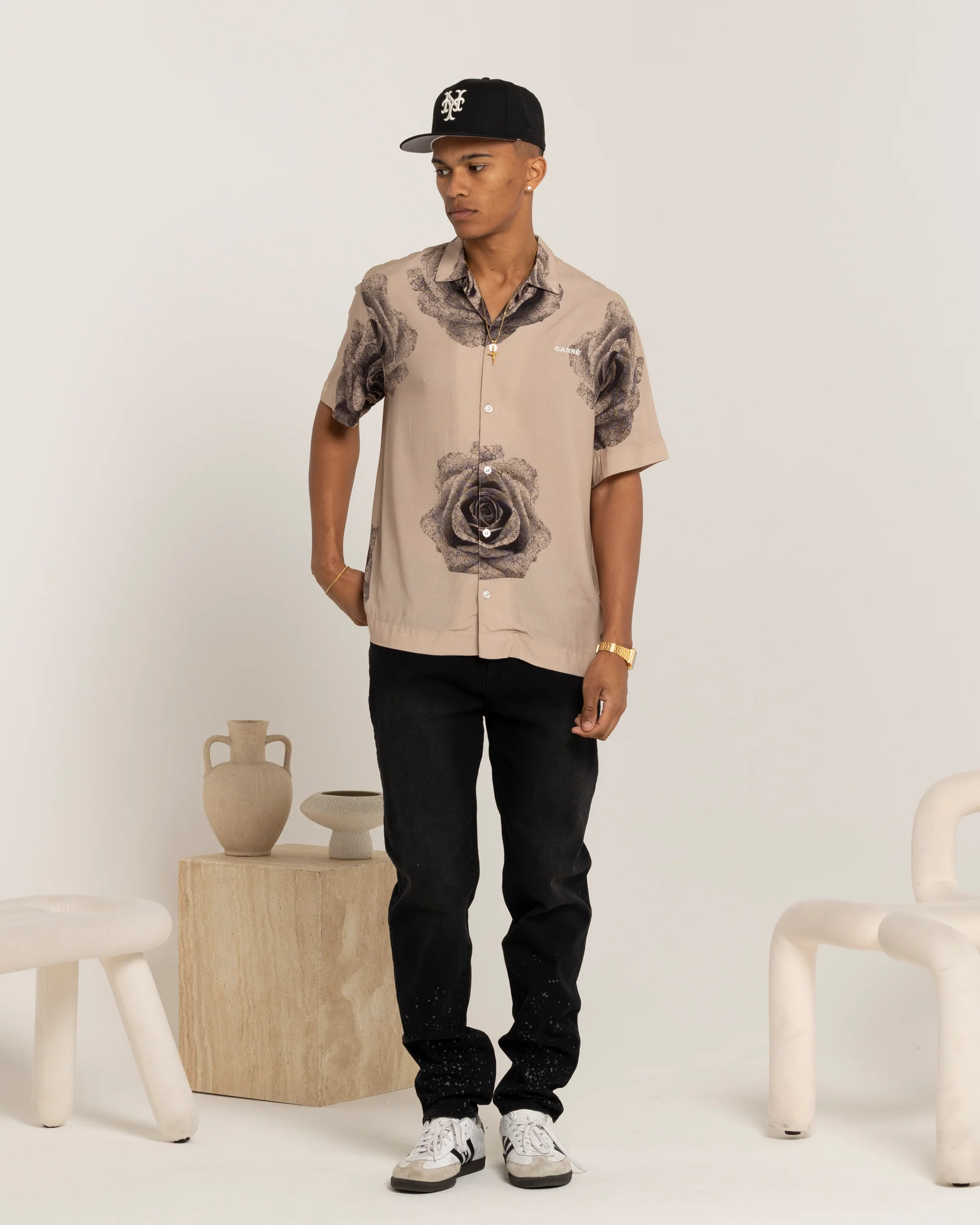 Carre Splash Jeans Black - Image 2