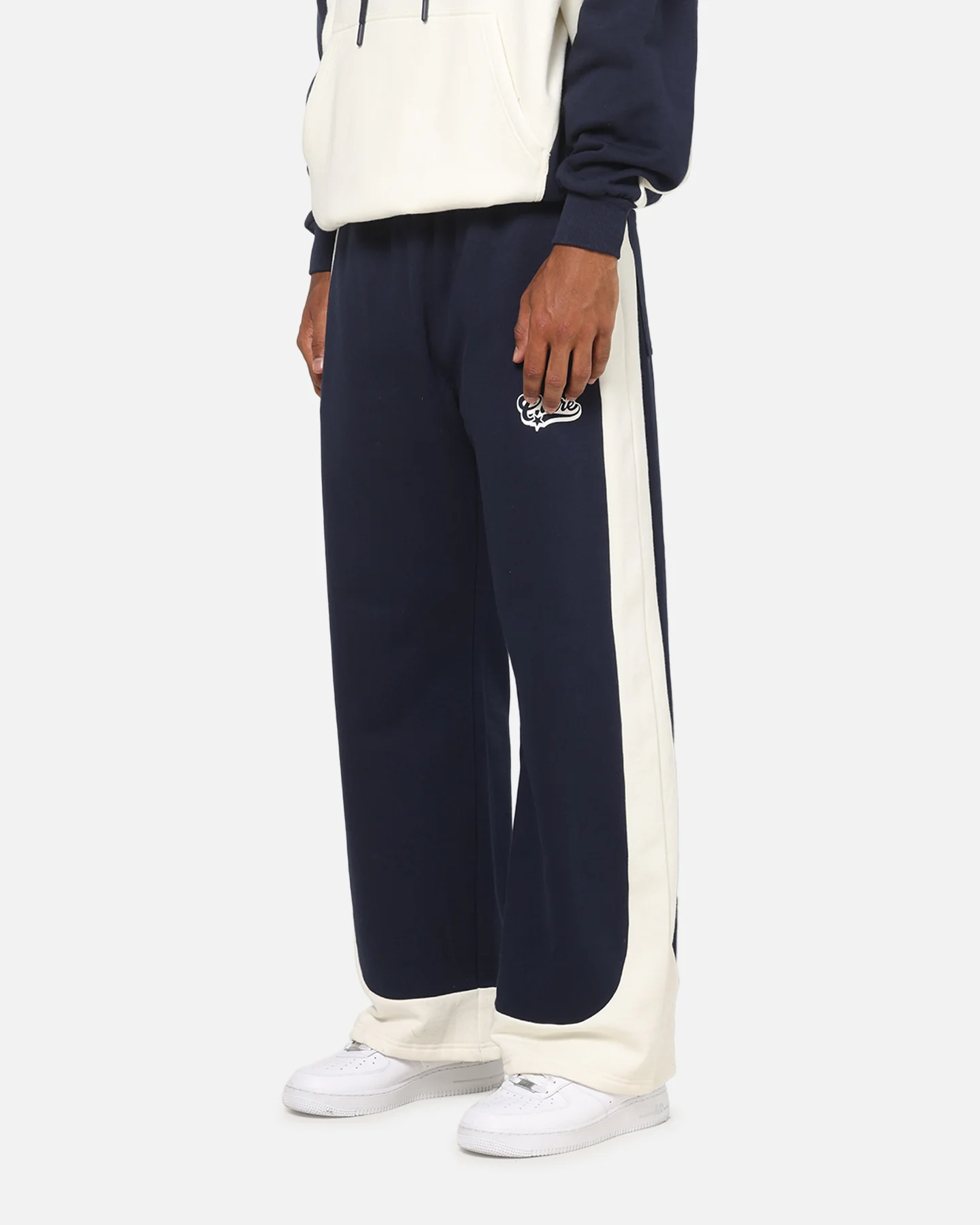 Carre Sport C Trackpants Navy/Off White - Image 5
