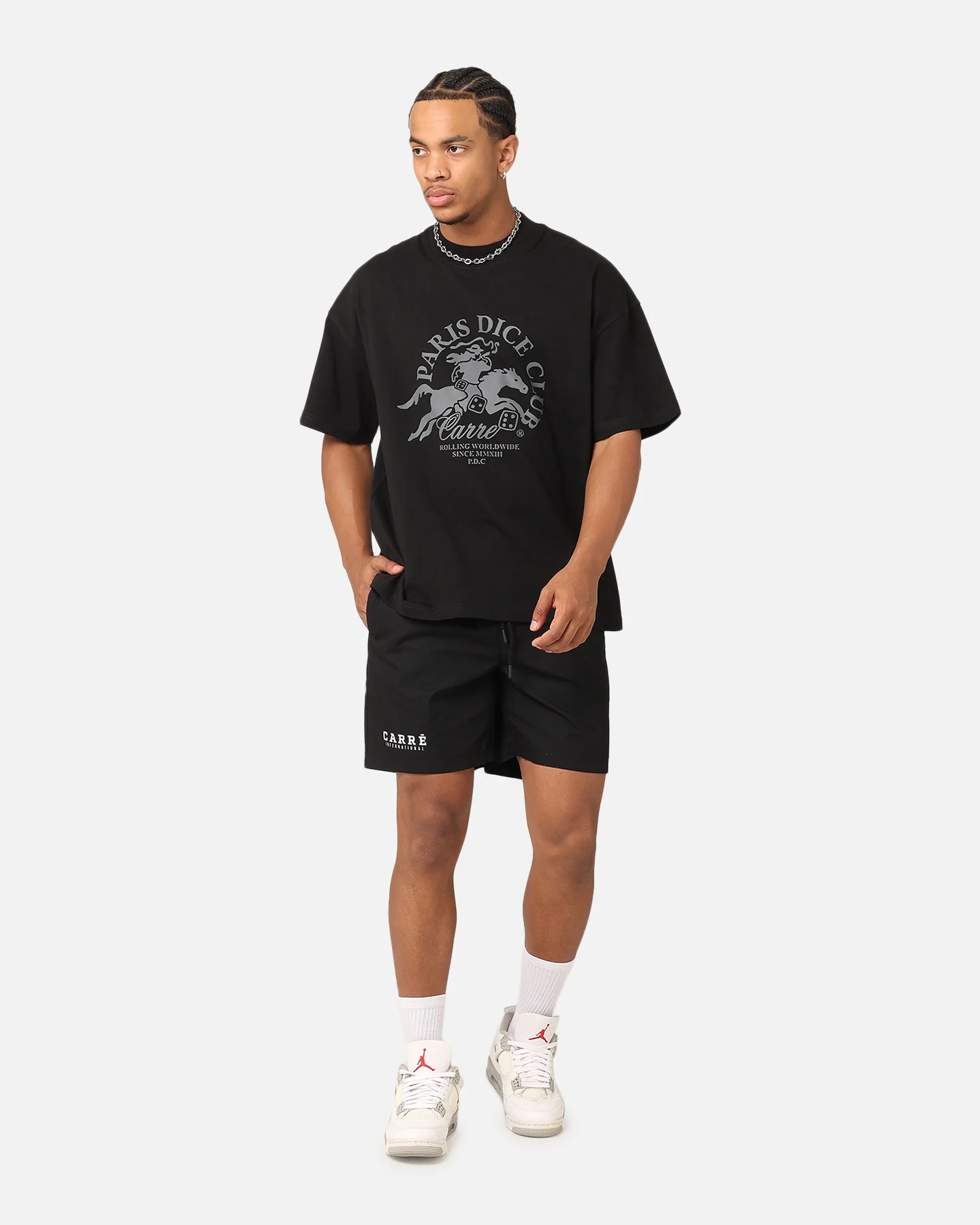 Carré Stallion Oversized T-Shirt Black - Image 2