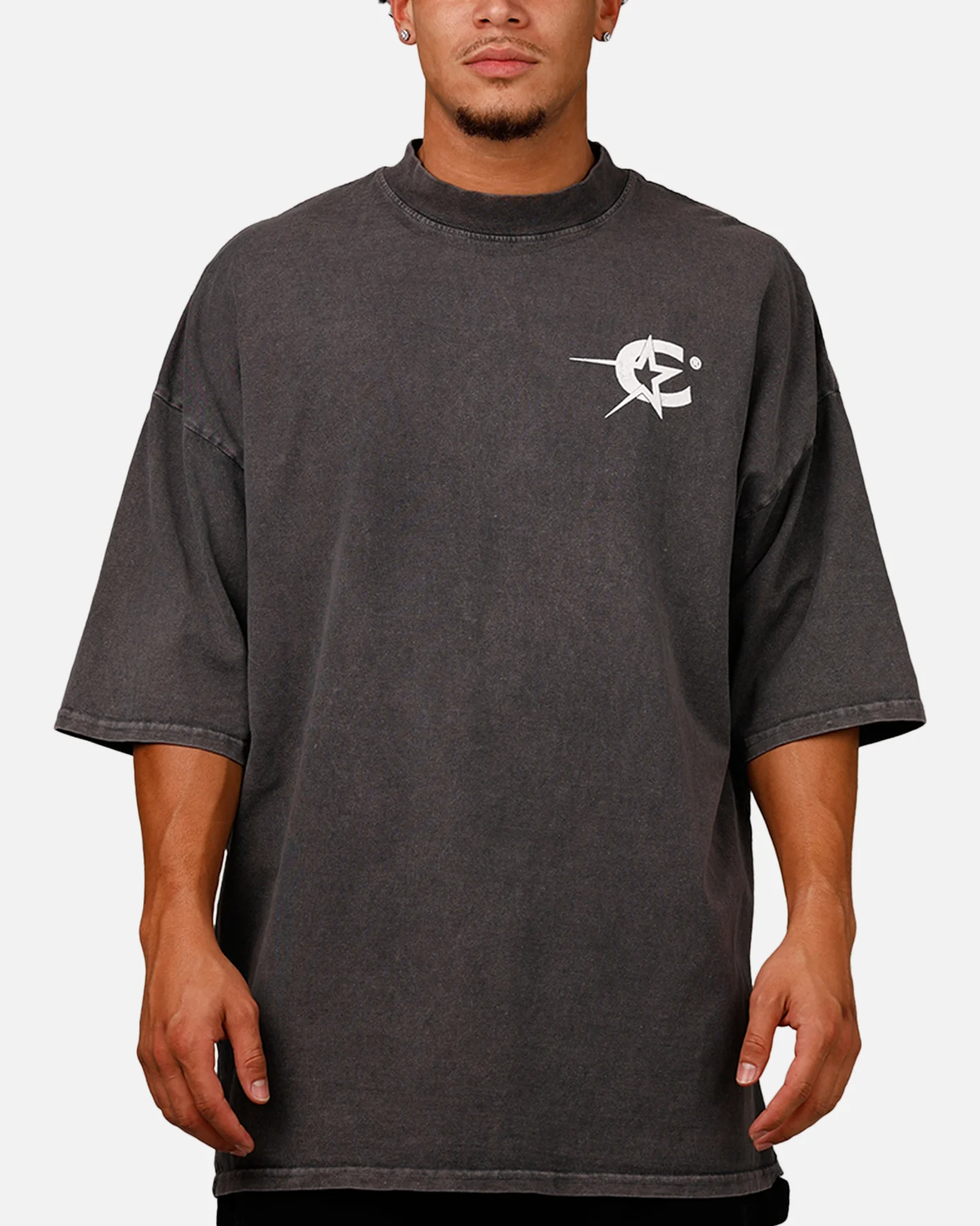 Carre Star Academy T-Shirt Washed Charcoal - Image 2