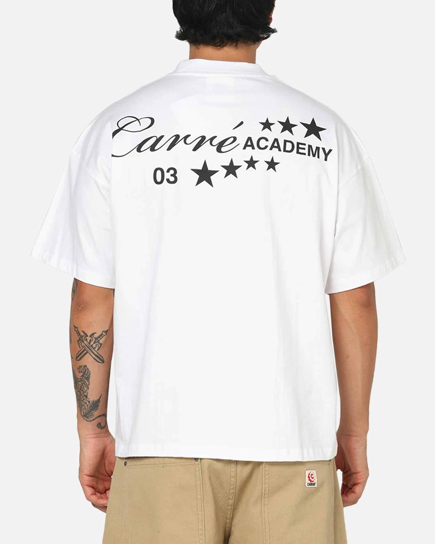 Carre Star Academy T-Shirt White - Image 2