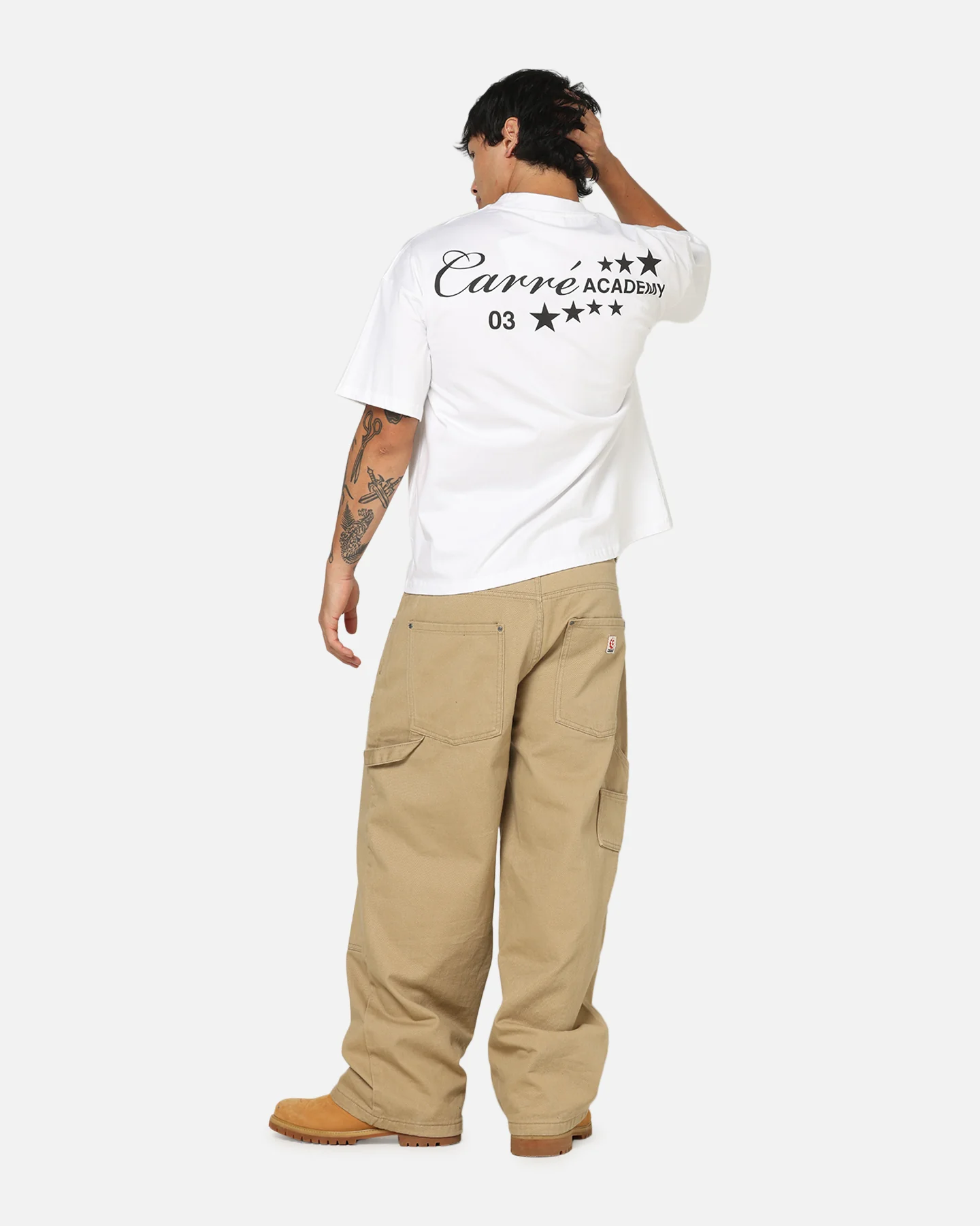 Carre Star Academy T-Shirt White - Image 4