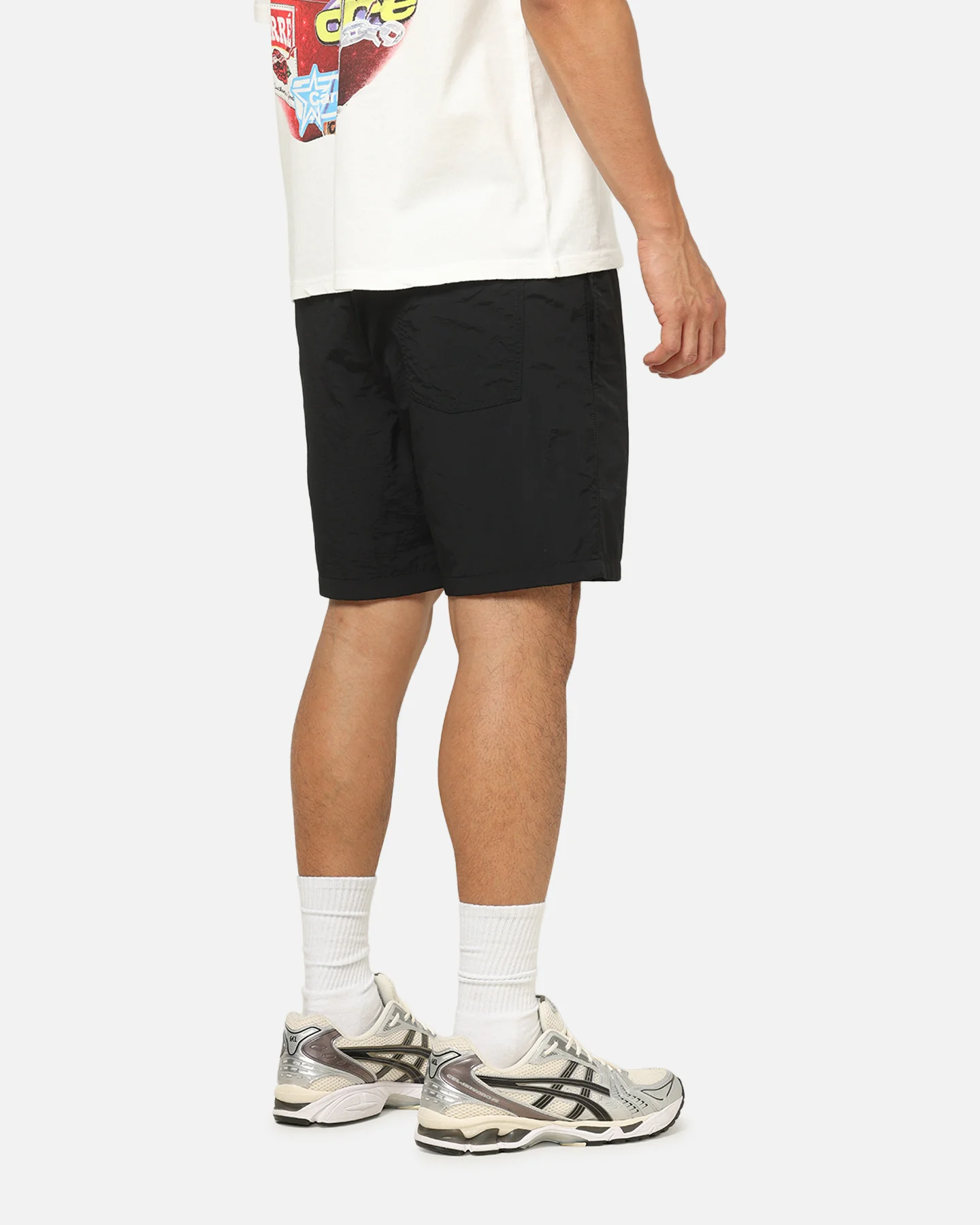 Carre Static Beach Shorts Black - Image 6
