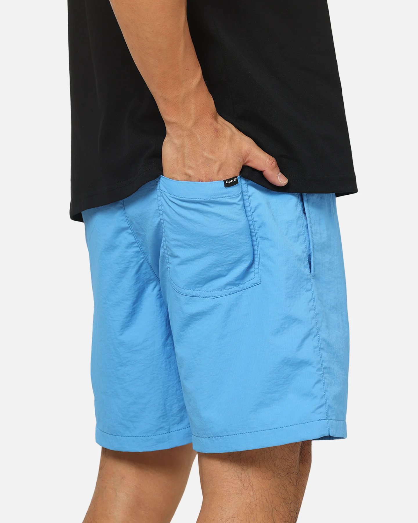 Carre Static Beach Shorts Blue - Image 4
