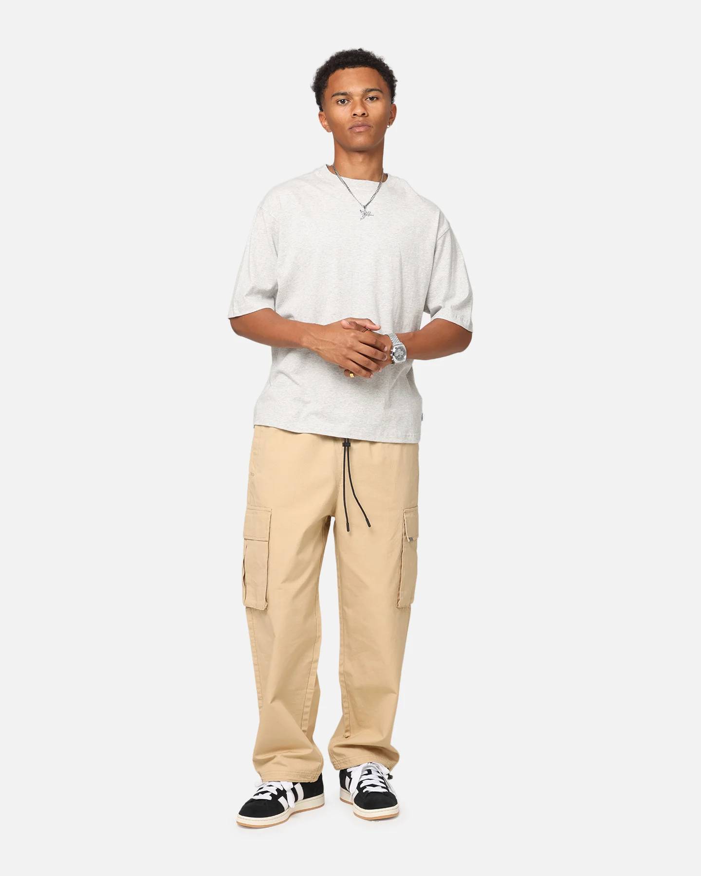 Carre Superior Cargo Joggers Tan - Image 2