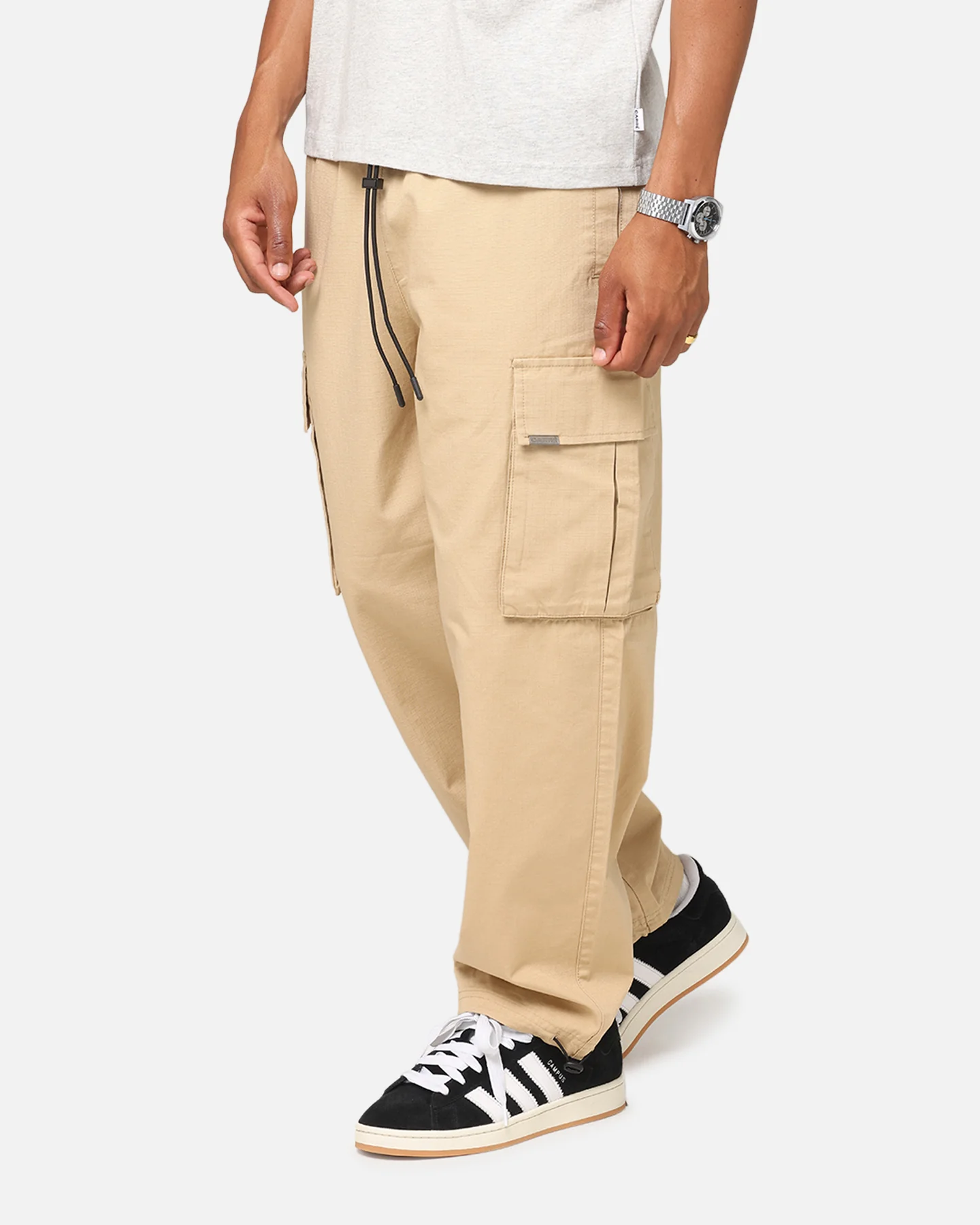 Carre Superior Cargo Joggers Tan - Image 6