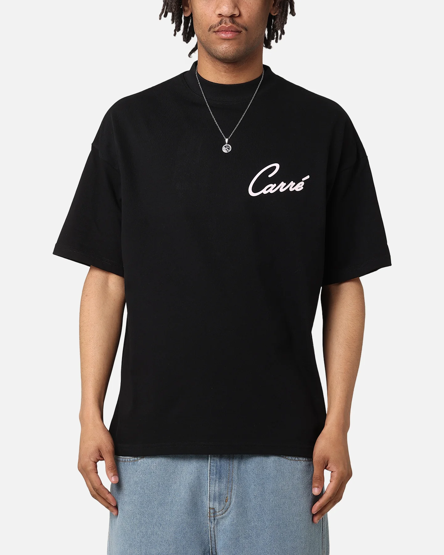Carre Swifty T-Shirt Black/Pink - Image 2