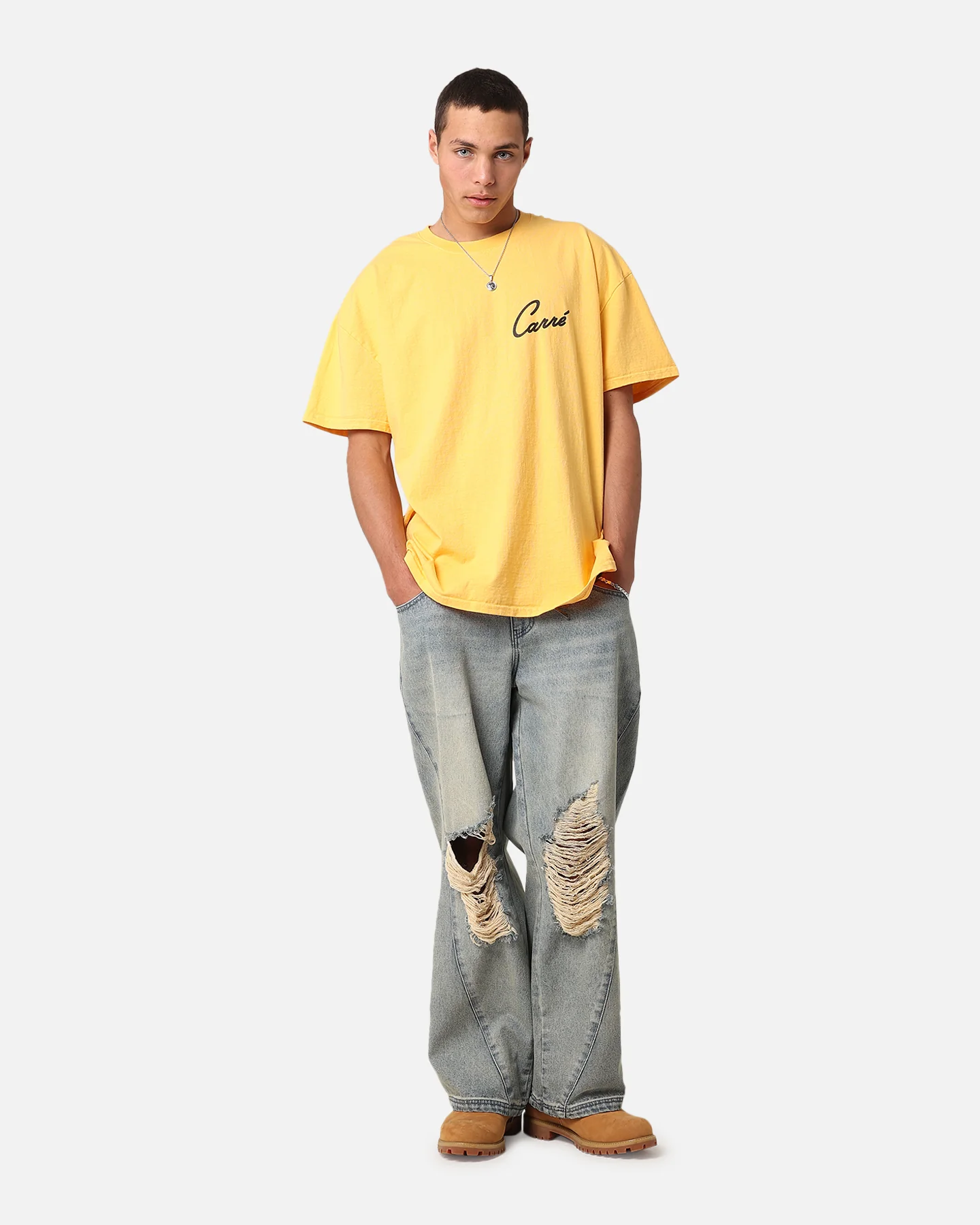 Carre Swifty T-Shirt Yellow - Image 4