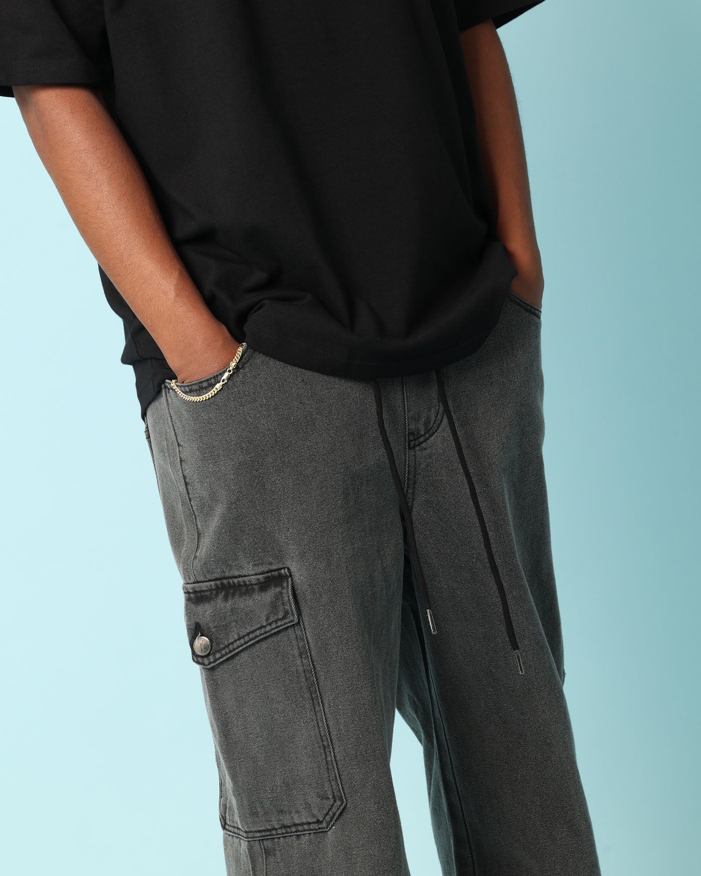 Carré Tactic Pants Washed Black - Image 3