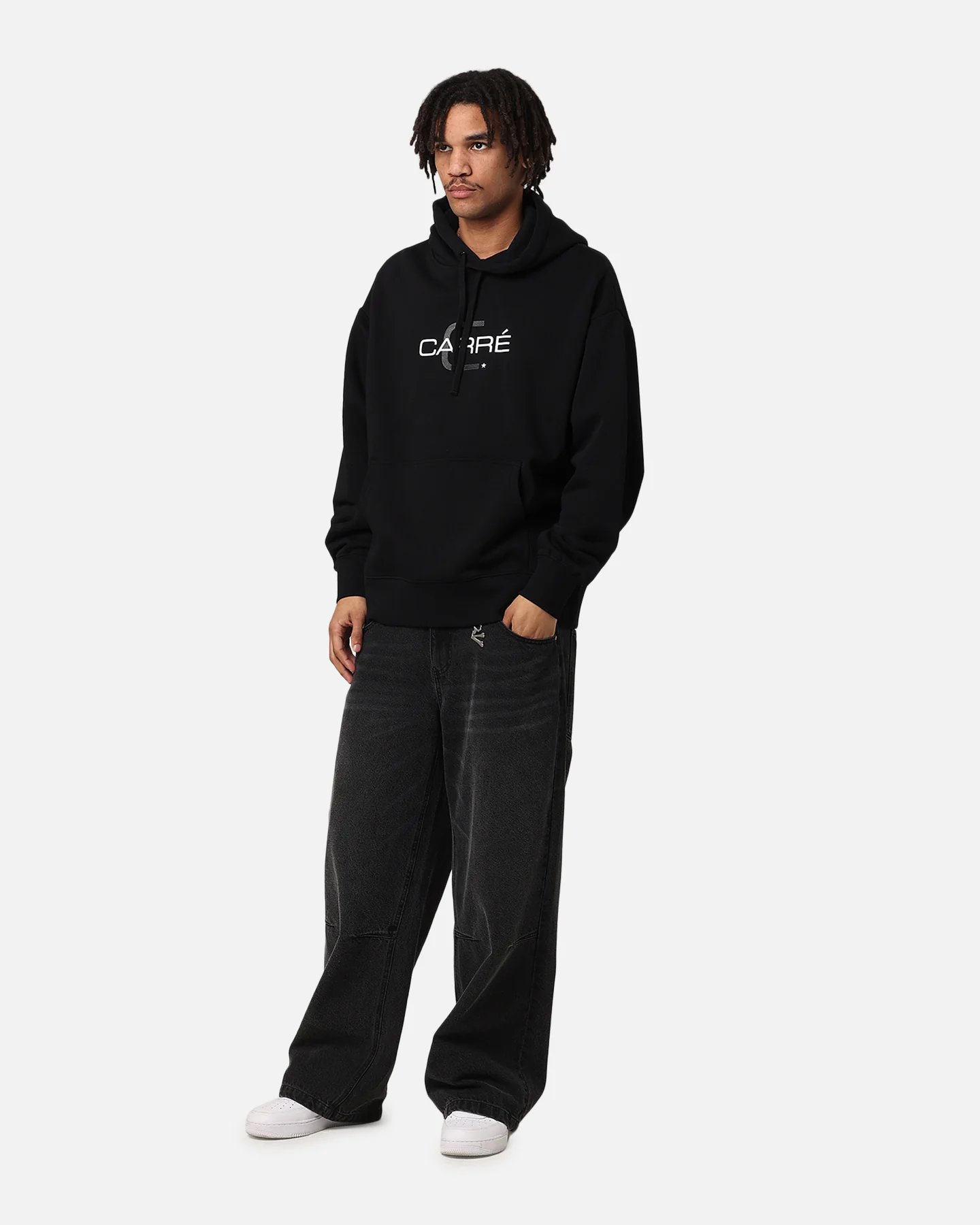 Carre Tech C Hoodie Black - Image 2