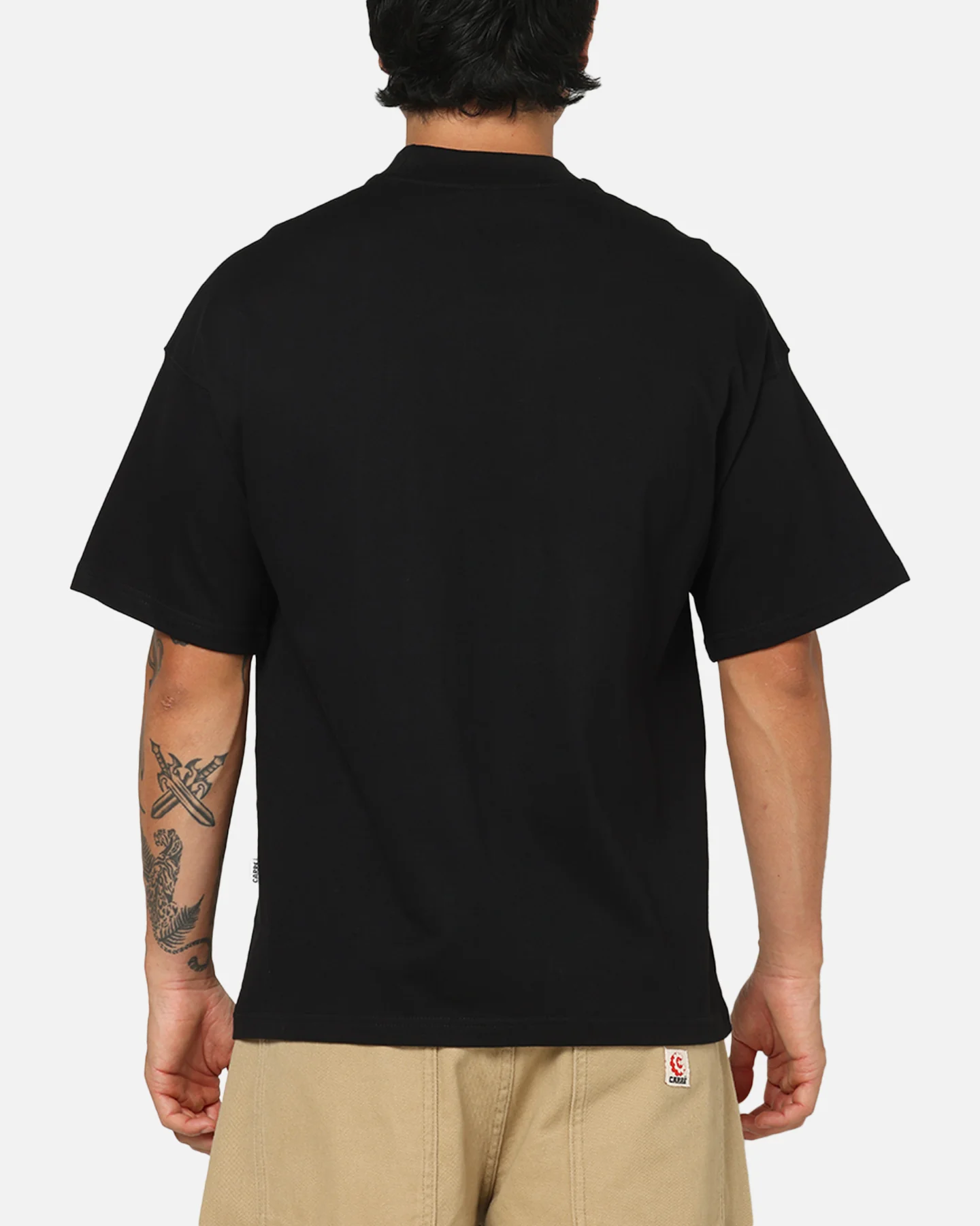 Carre Tech T-Shirt Black - Image 3