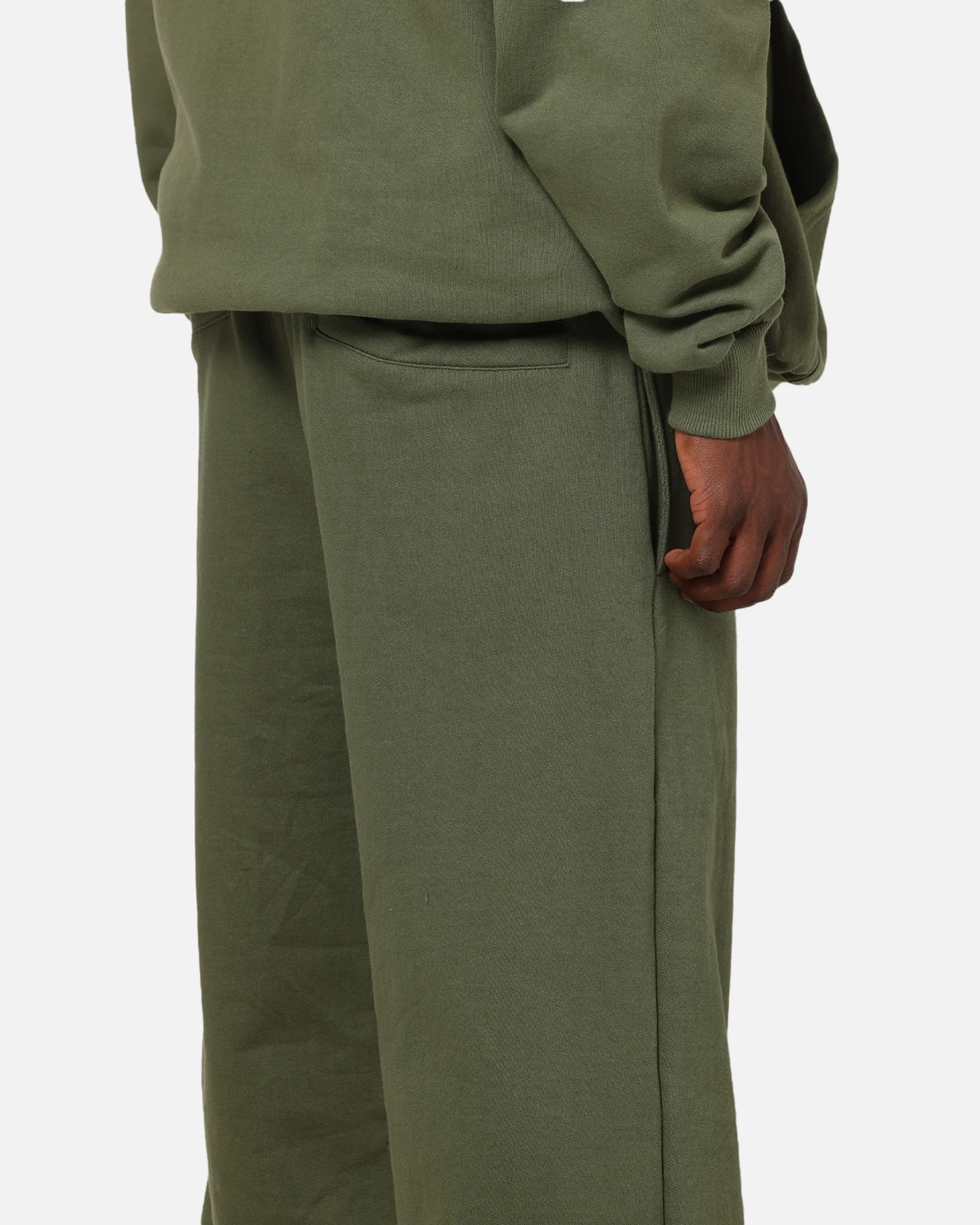 Carre Terrace Trackpants Olive - Image 4