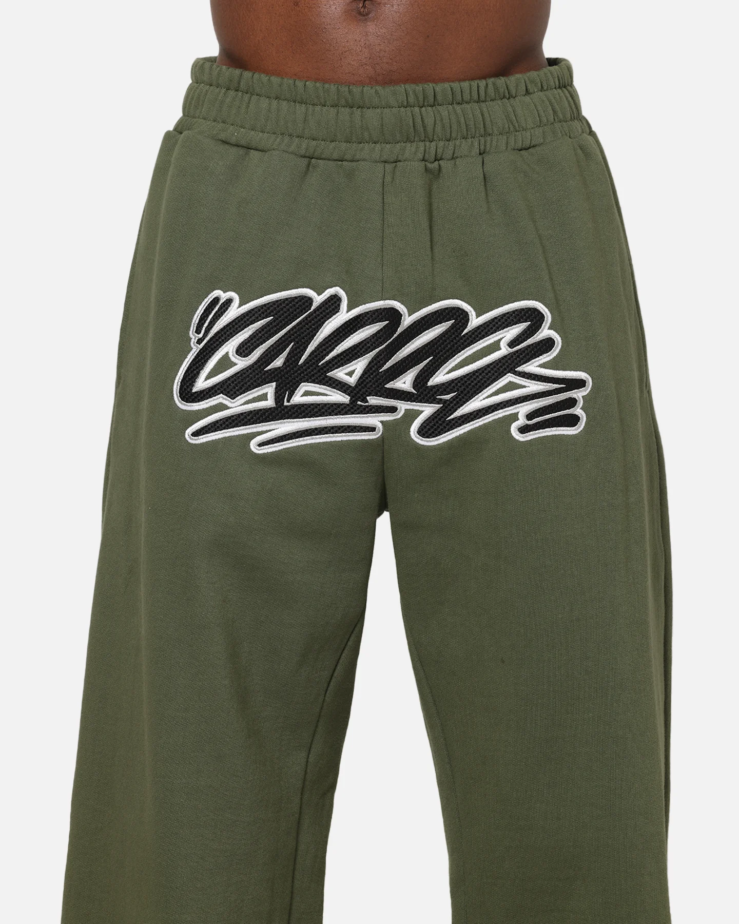 Carre Terrace Trackpants Olive - Image 7