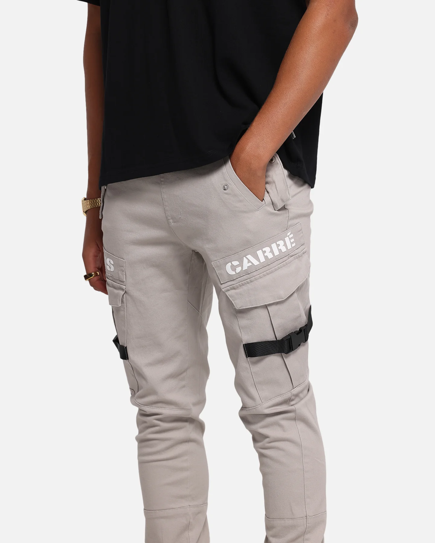 Carre Transition Cargo Joggers Grey - Image 3