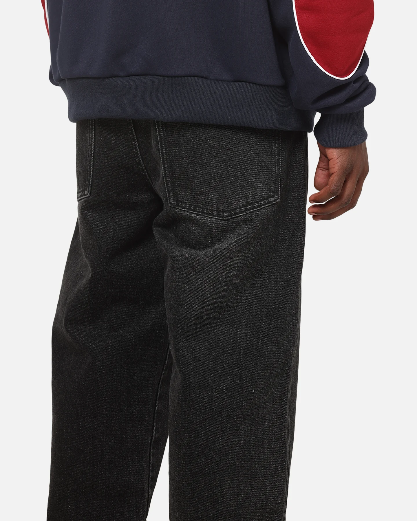 Carre Union Straight Fit Jeans Washed Black - Image 4