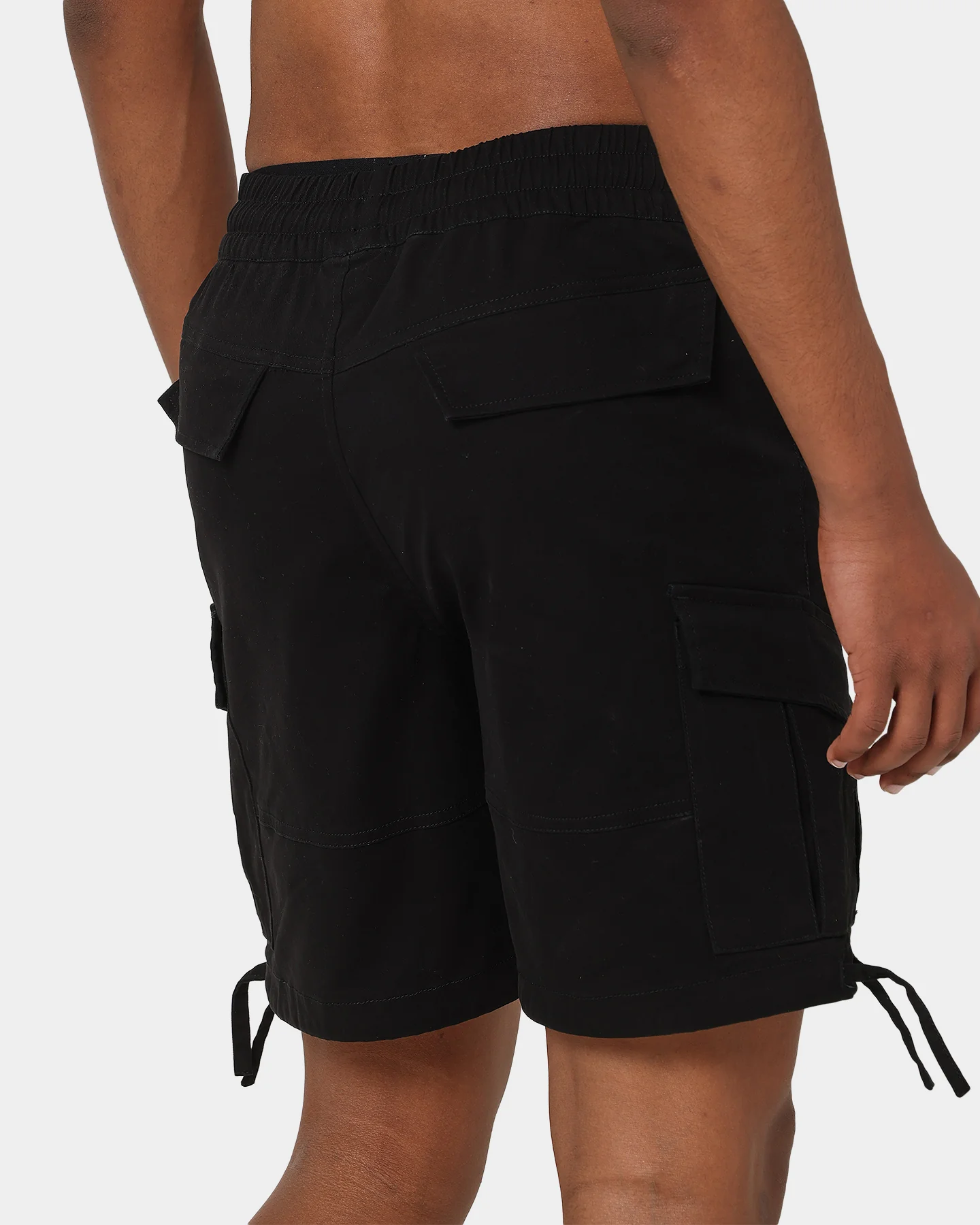 Carré Utility Cargo Shorts Black - Image 8