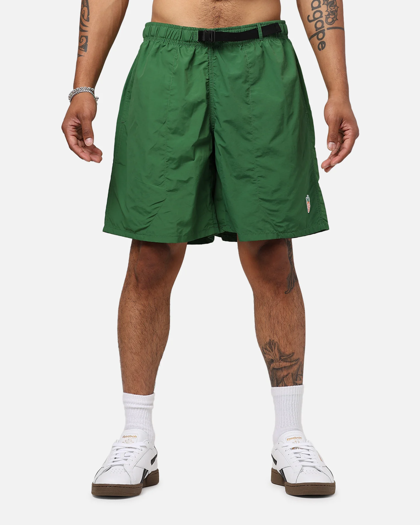 Carrots By Anwar Stem Nylon Shorts Forest - Image 6