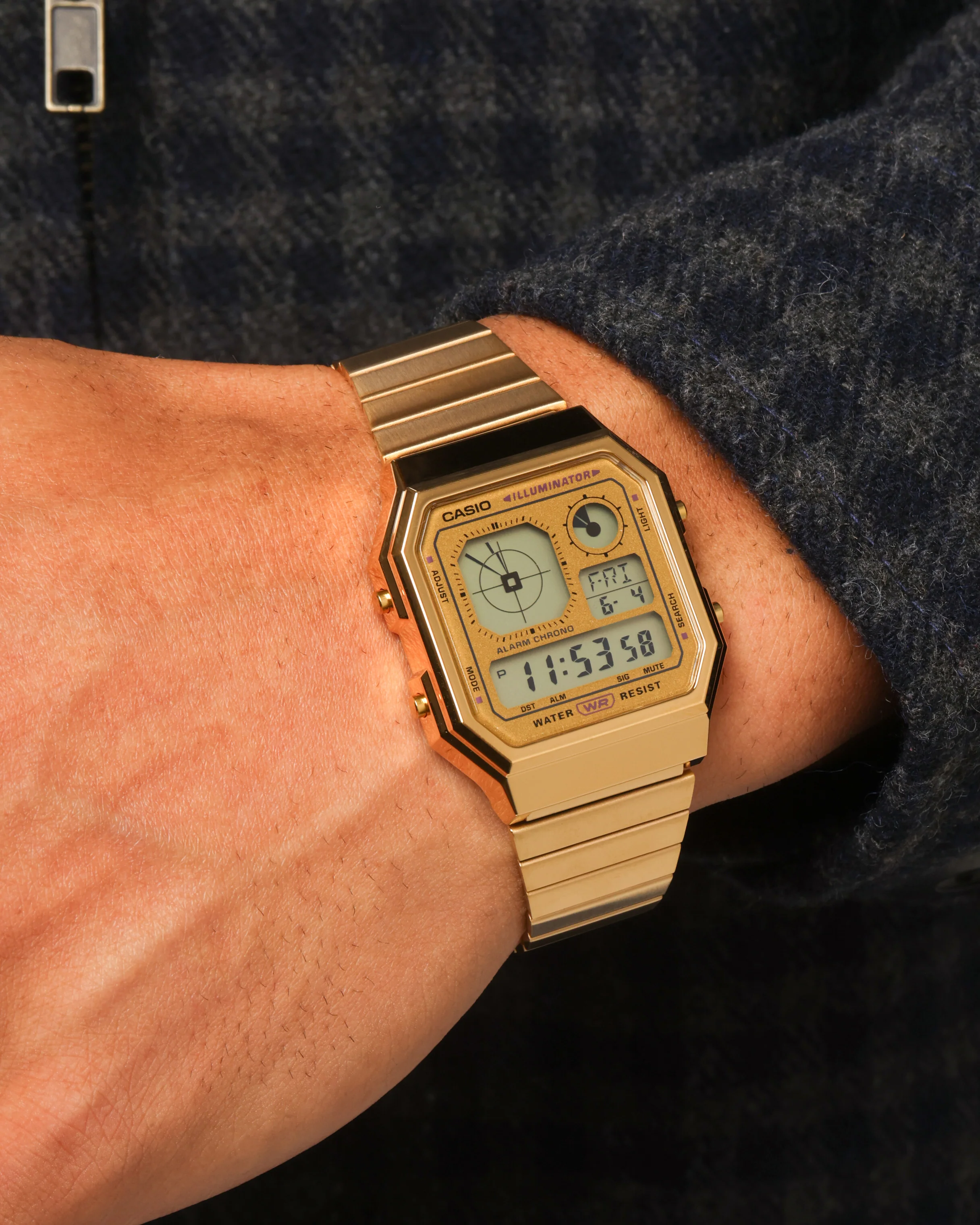 Casio A130WEG-9A Watch Gold - Image 2