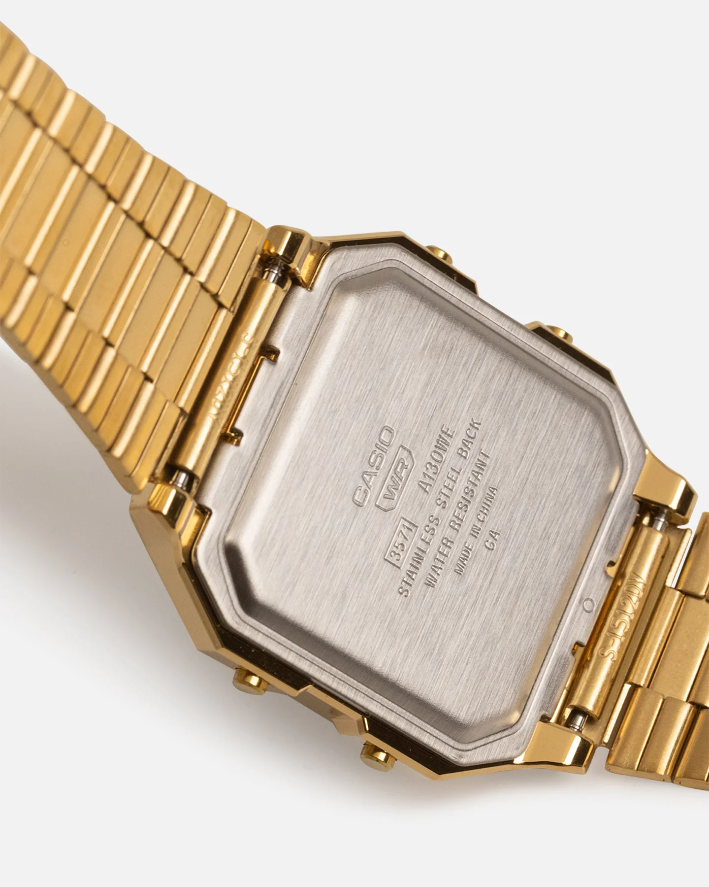 Casio A130WEG-9A Watch Gold - Image 9