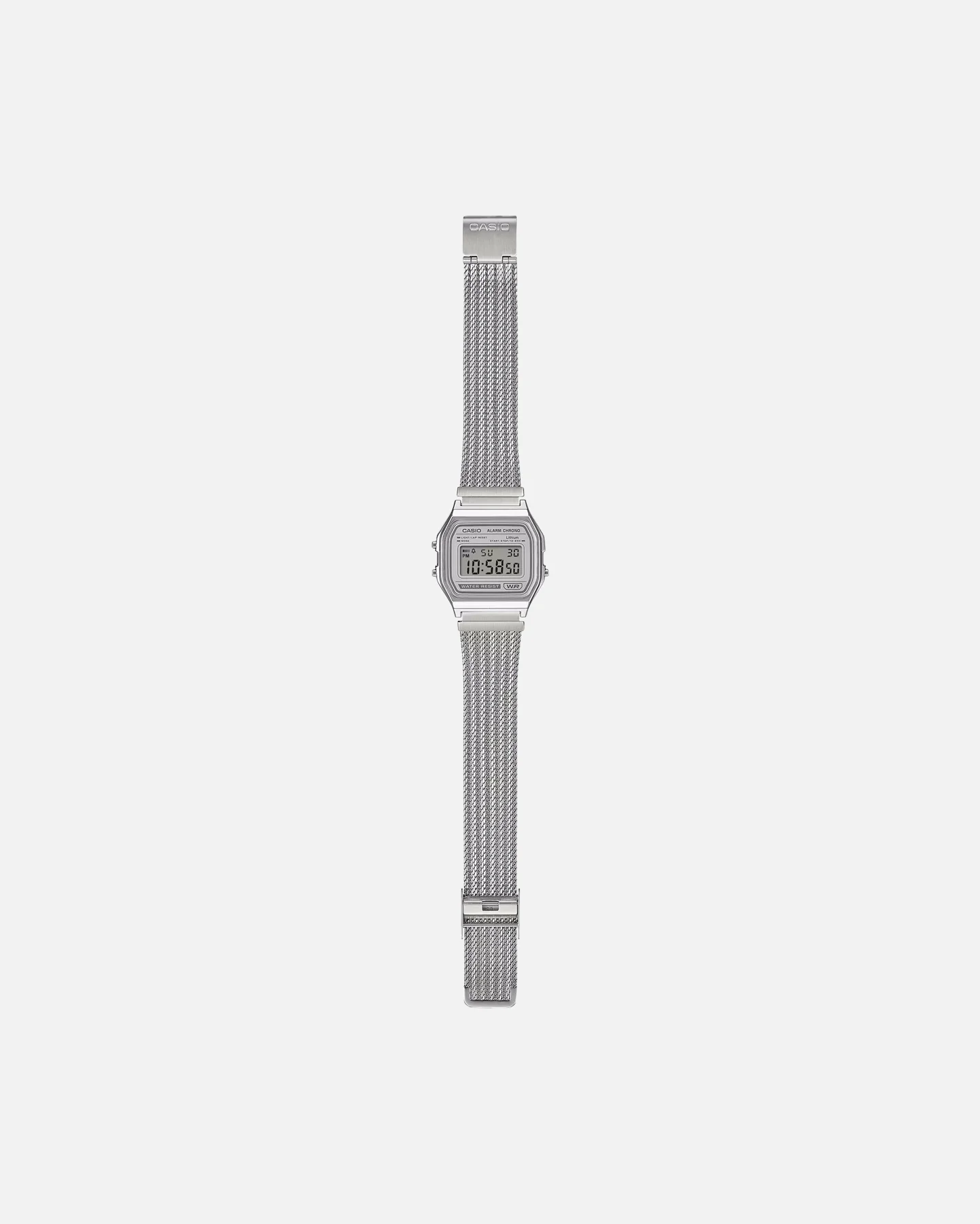 Casio A158WEM-7D Watch Silver - Image 3