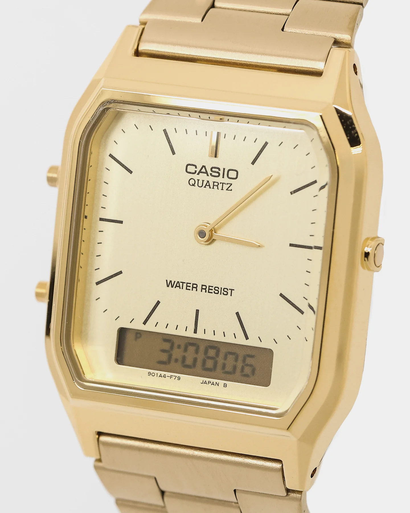 Casio AQ230GA-9DS Watch Gold - Image 5
