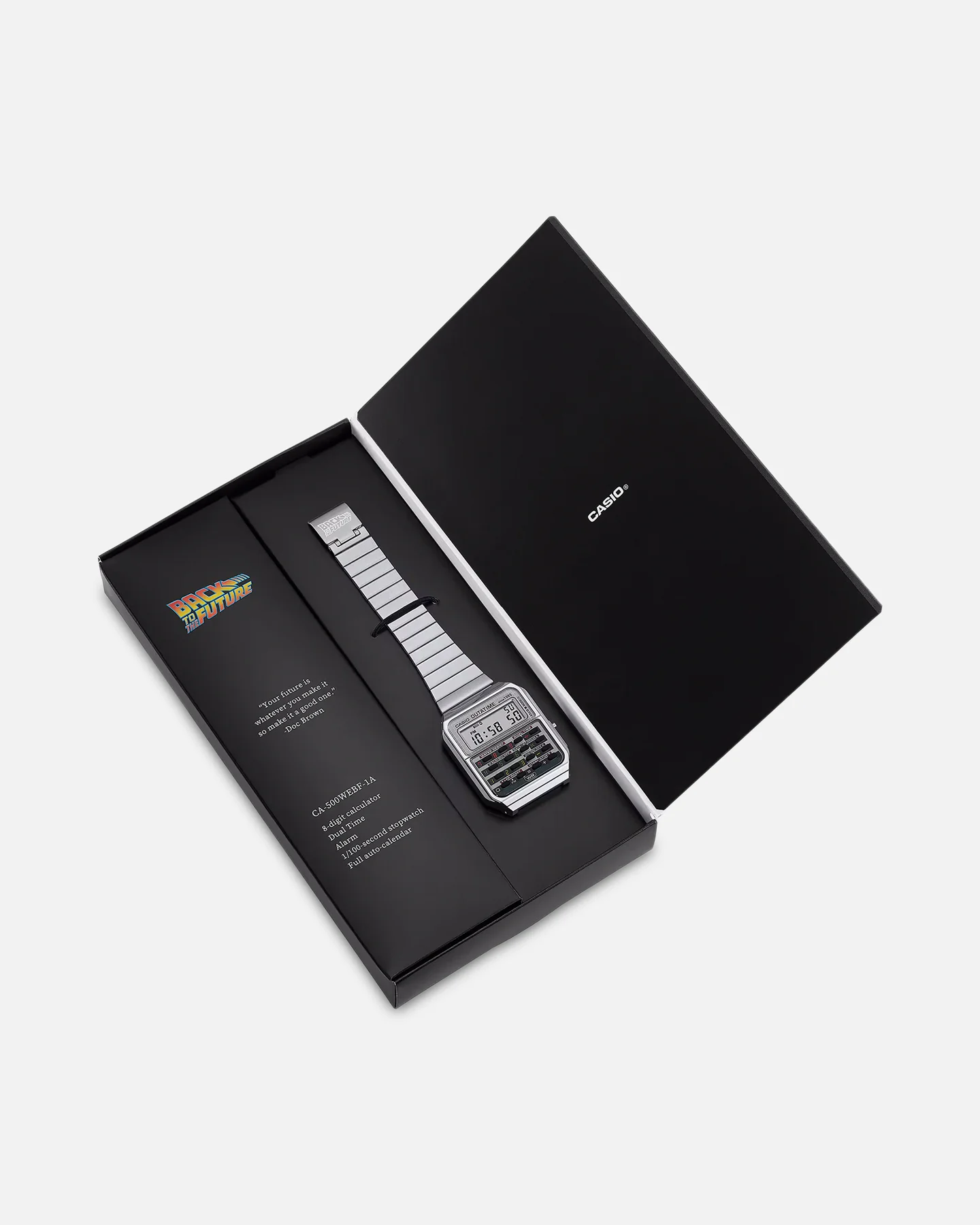 Casio CA500WEBF-1A Watch Silver - Image 10