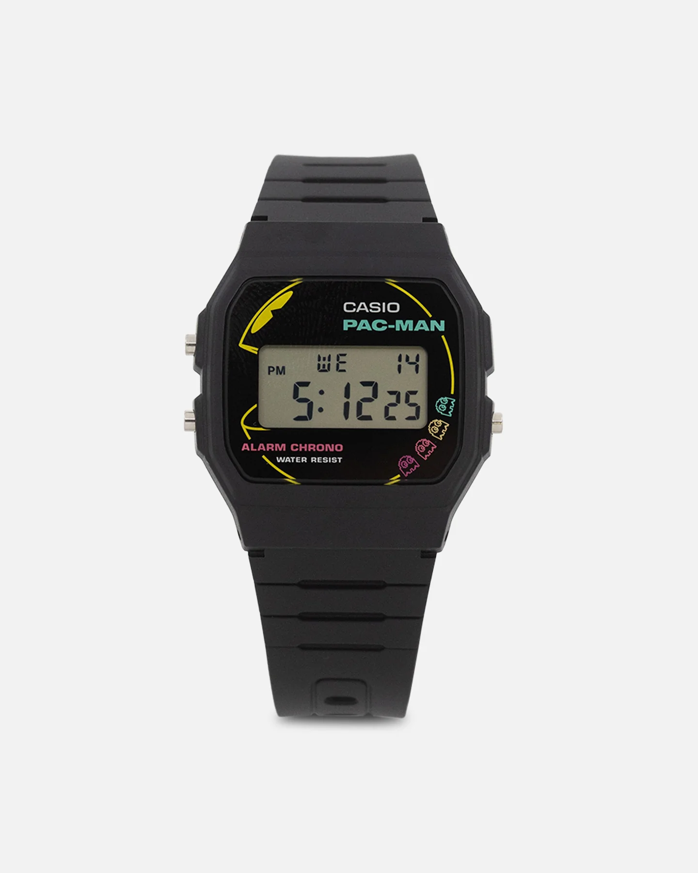 Casio F91WPC-1A X Pac-Man Watch Black
