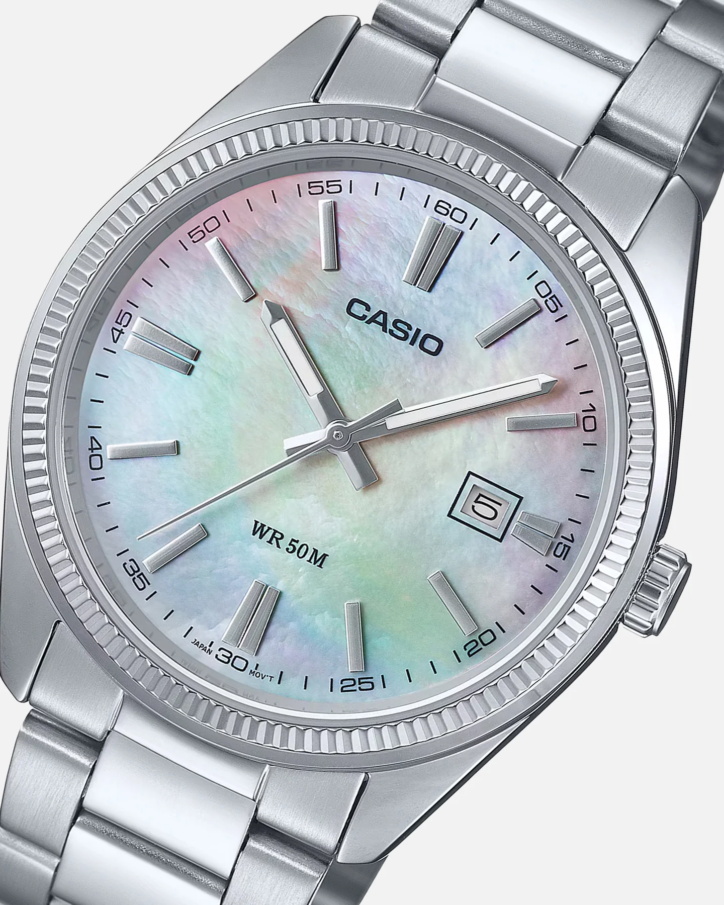 Casio MTP1302DS-7A Watch Silver - Image 3