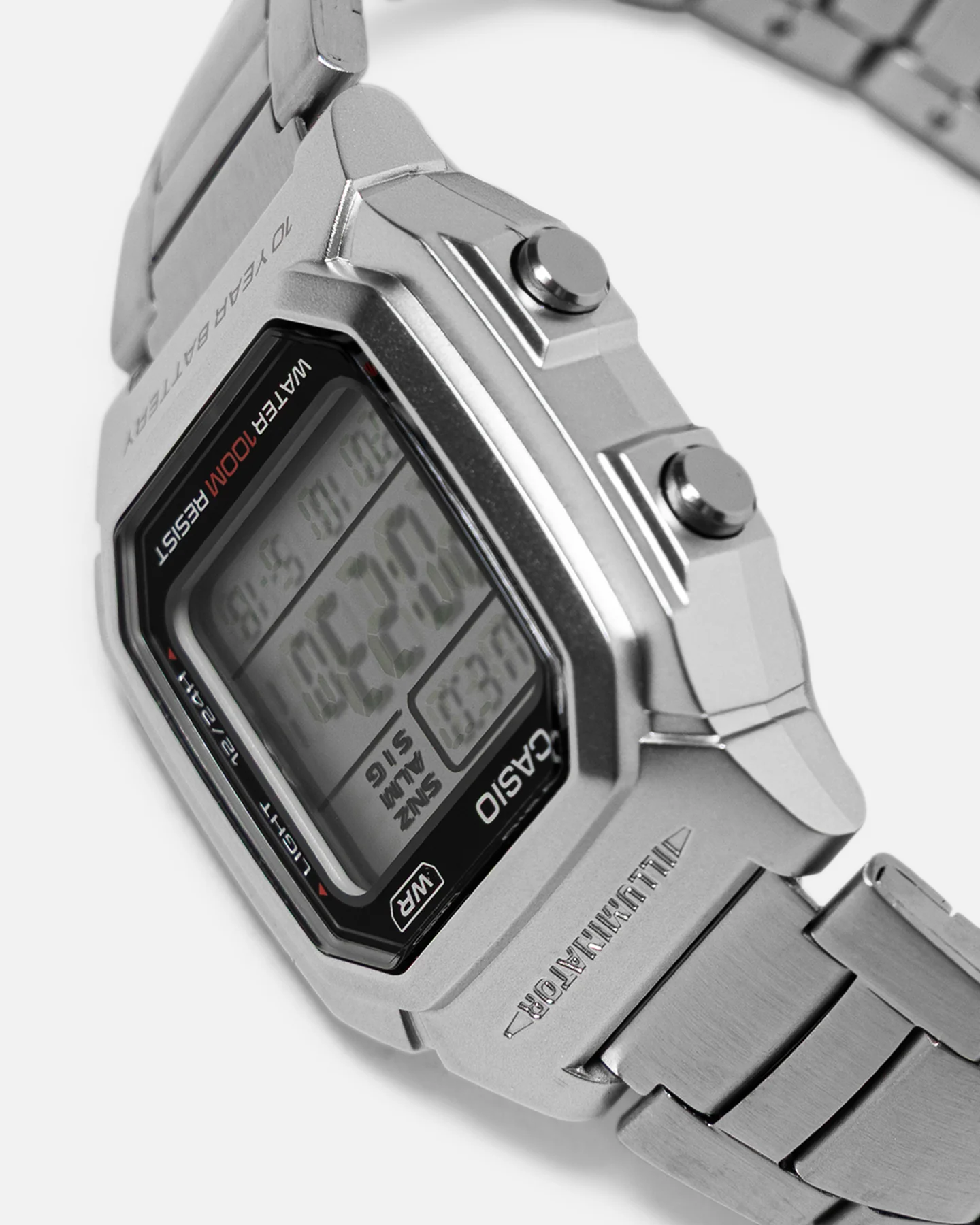 Casio W800HD-1A Watch Silver/Silver - Image 5