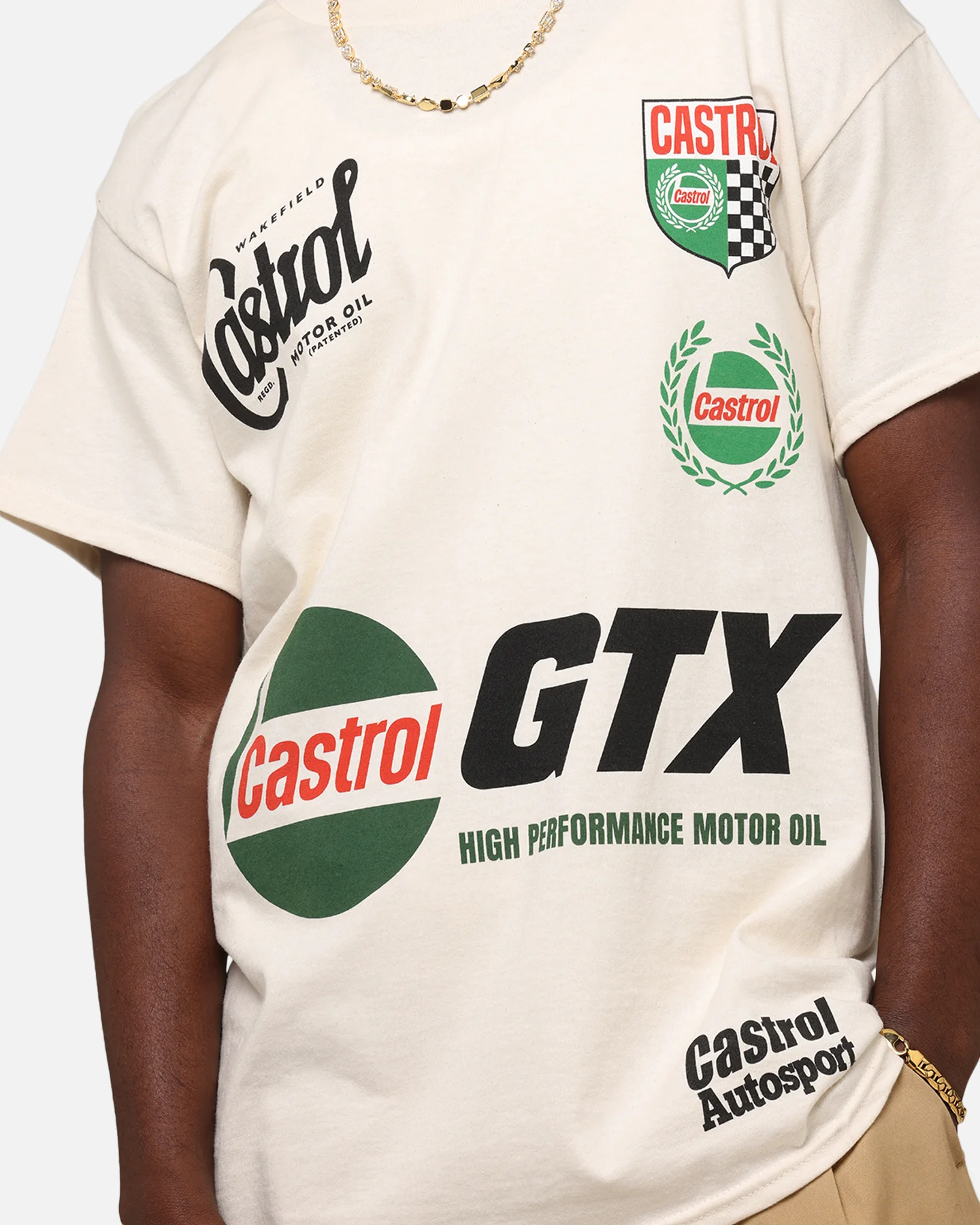 Castrol High Performance T-Shirt Natural - Image 8