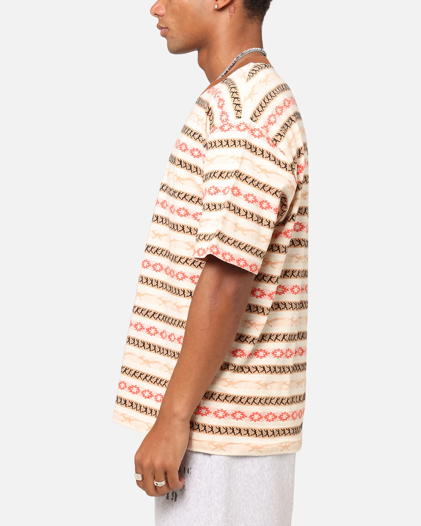Champion Chimayo Jacquard T-Shirt Sandalwood Red - Image 5