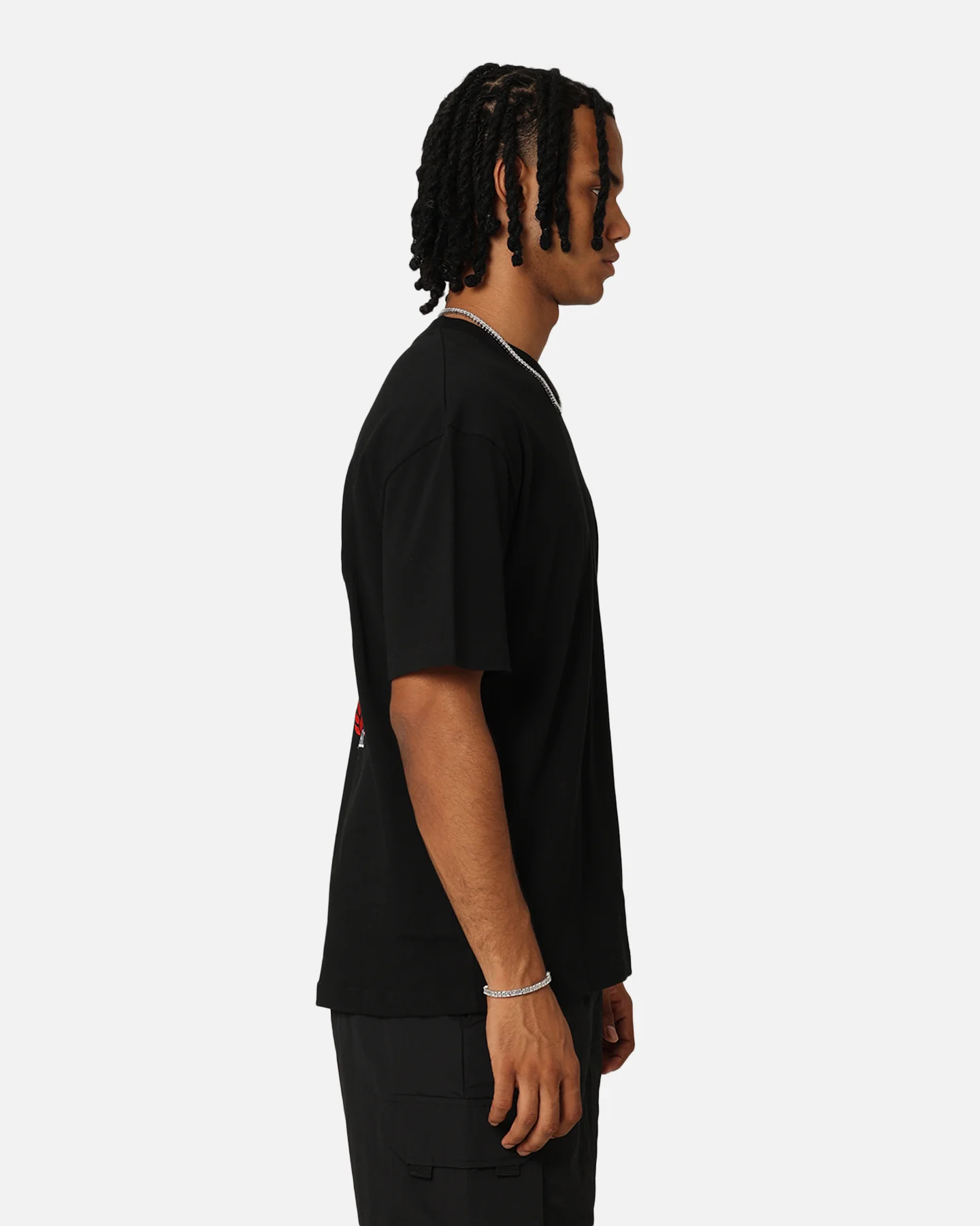Champion Heritage Field Basketball T-Shirt Black - Image 6