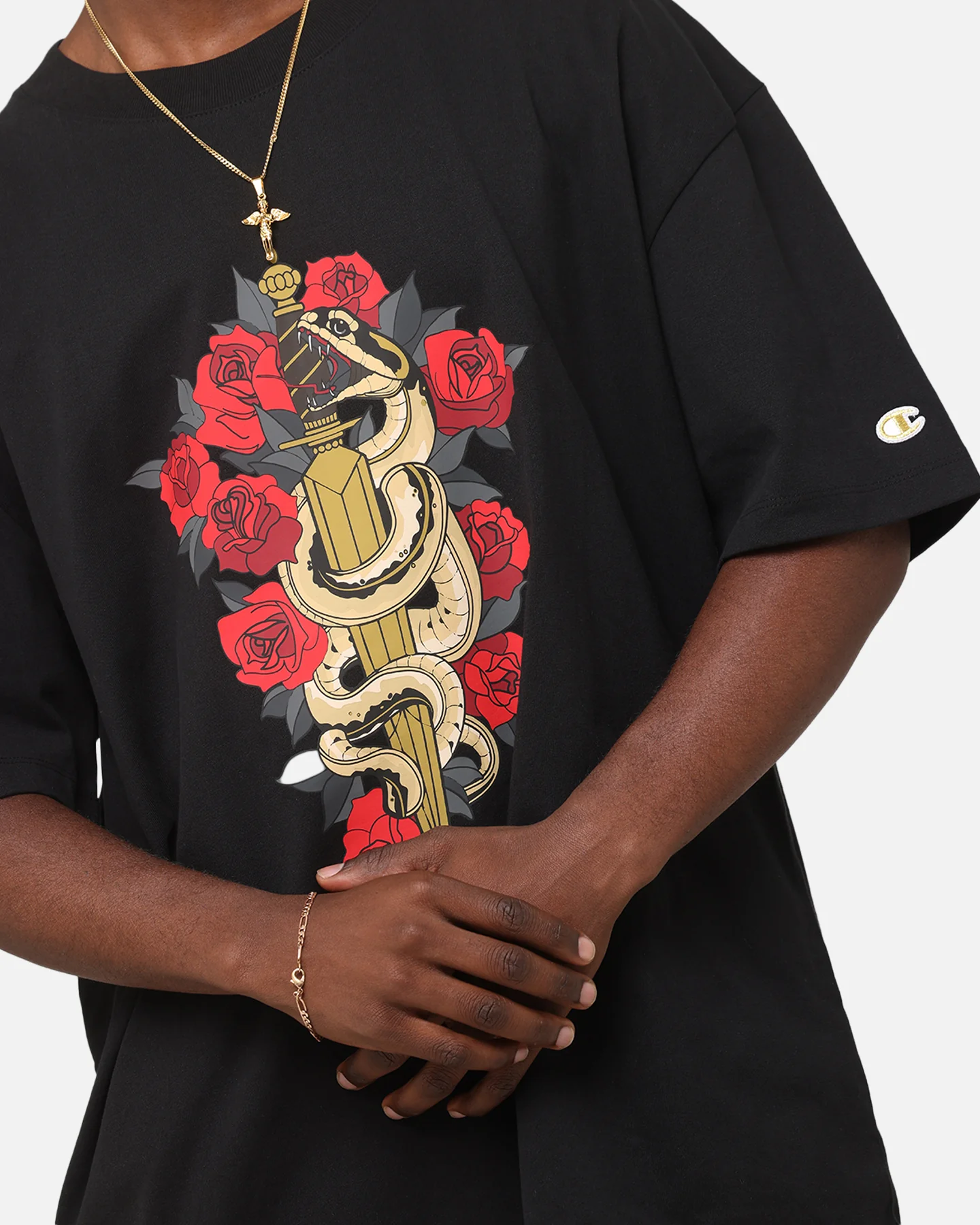 Champion Heritage Lunar New Year T-Shirt Black - Image 6