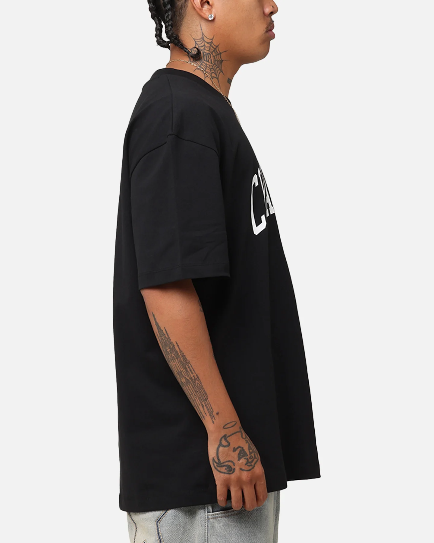 Champion Heritage Varsity Graphic T-Shirt Black - Image 4
