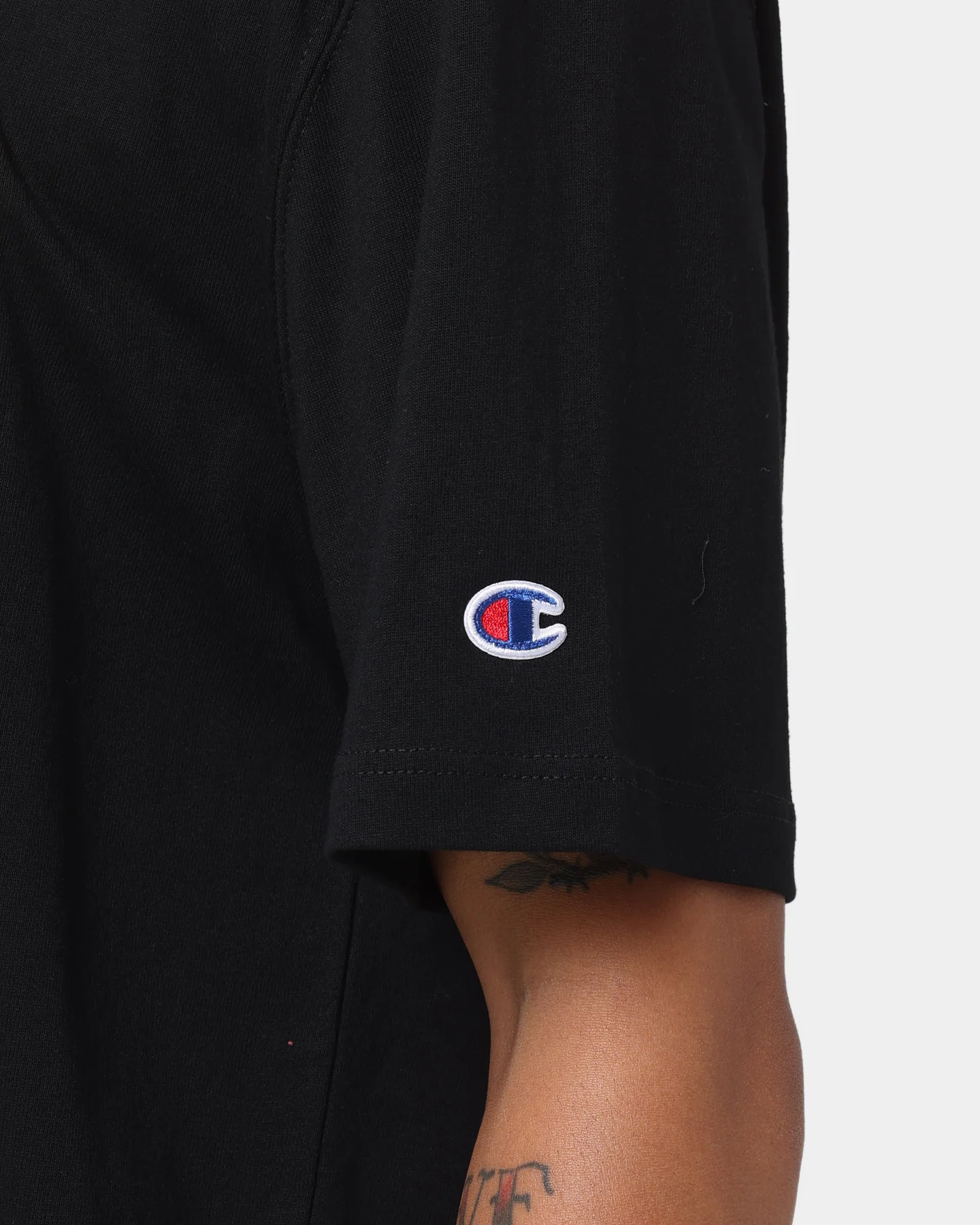 Champion HT Varsity T-Shirt Black - Image 7