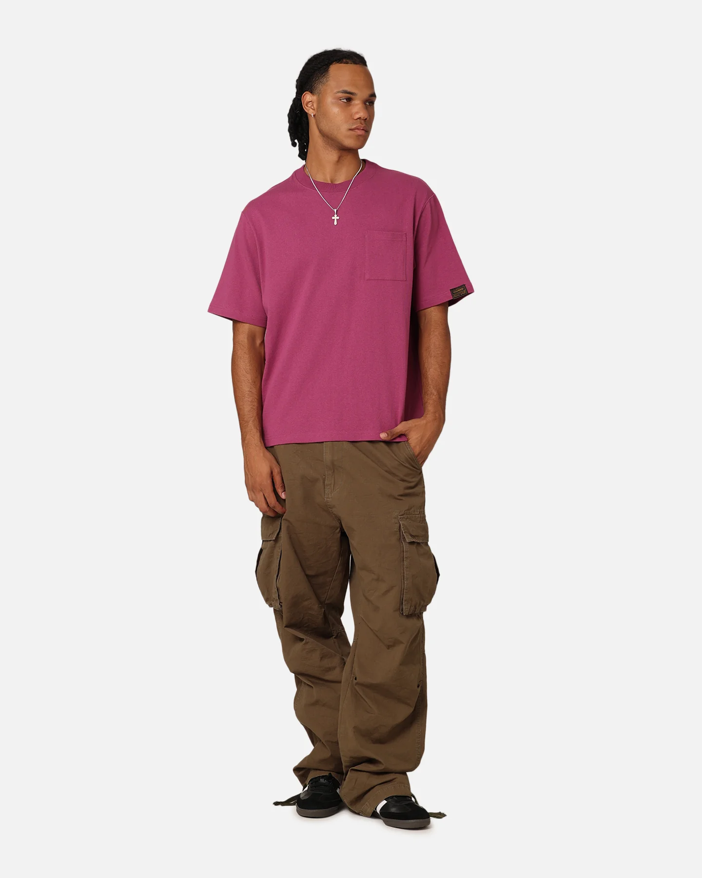 Champion Jersey Element T-Shirt Berry - Image 2