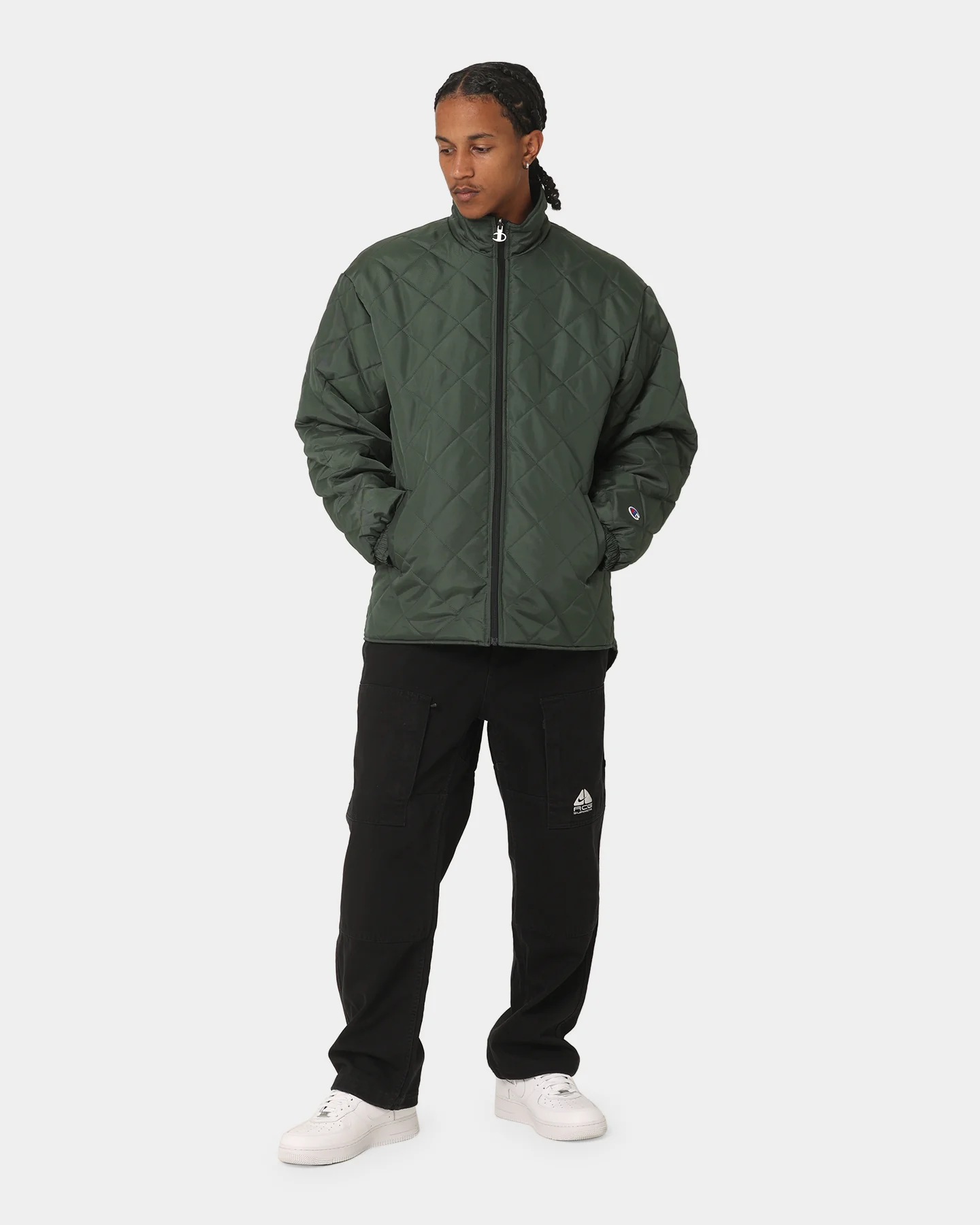 Champion LFS Parker Puffer Jacket Black - Image 3