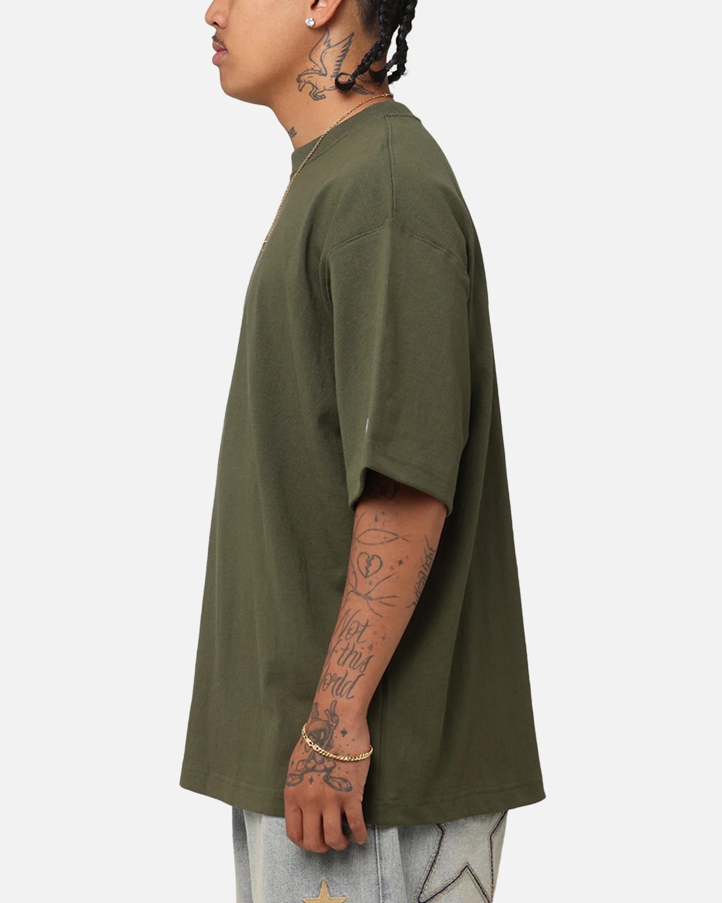Champion Lifestyle Elevate T-Shirt Moss/Green - Image 5