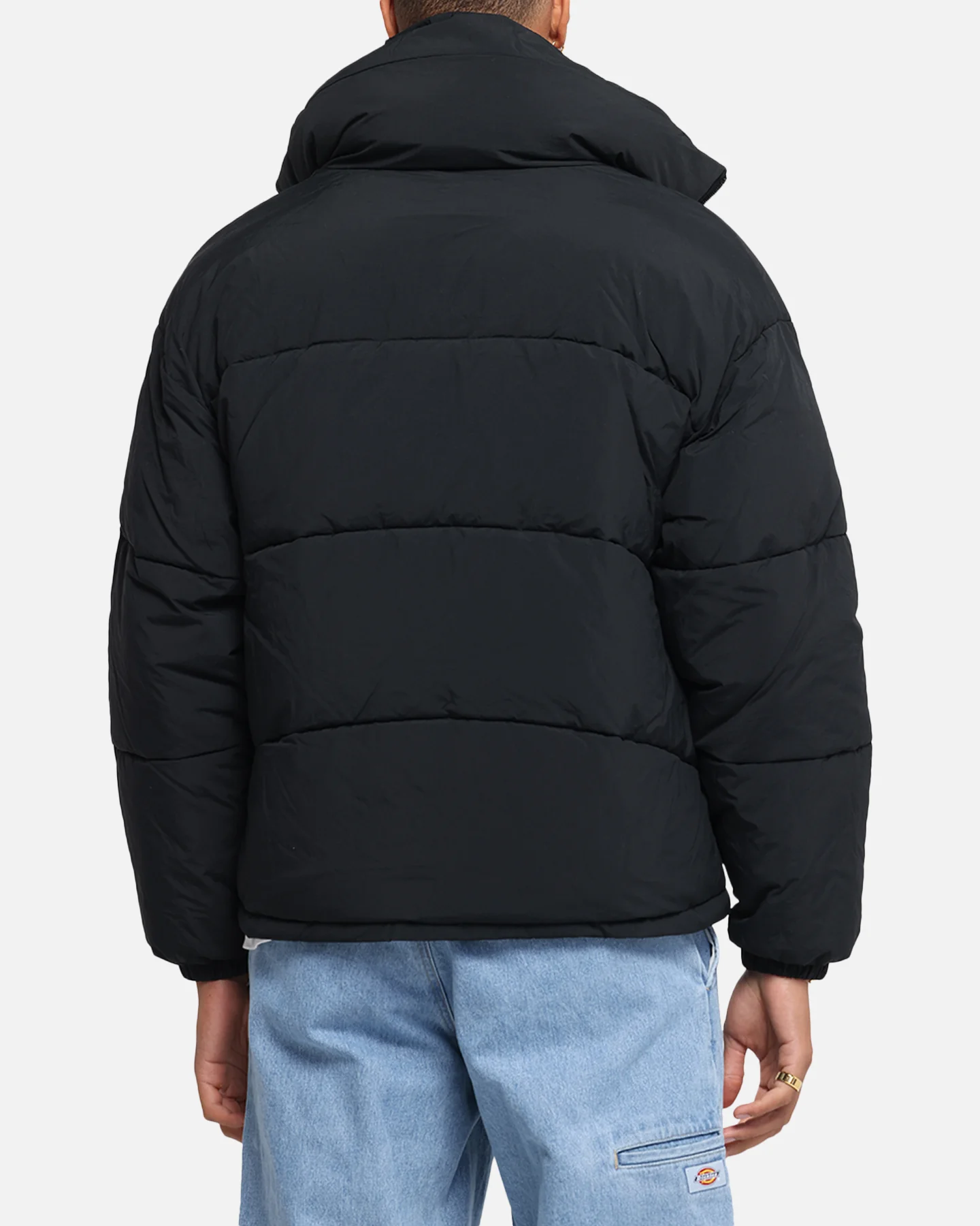 Champion Reb Puffer Jacket Black - Image 3