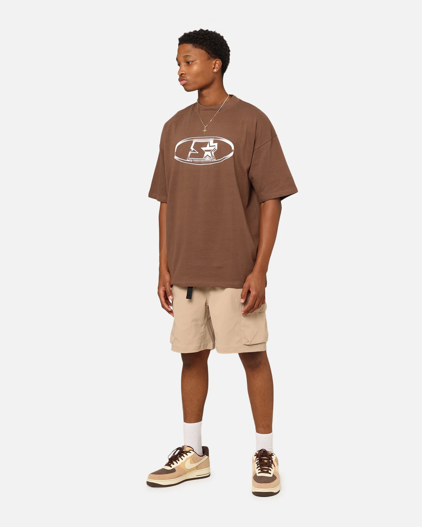 Champion Reb Script Hike Shorts Beam - Image 2